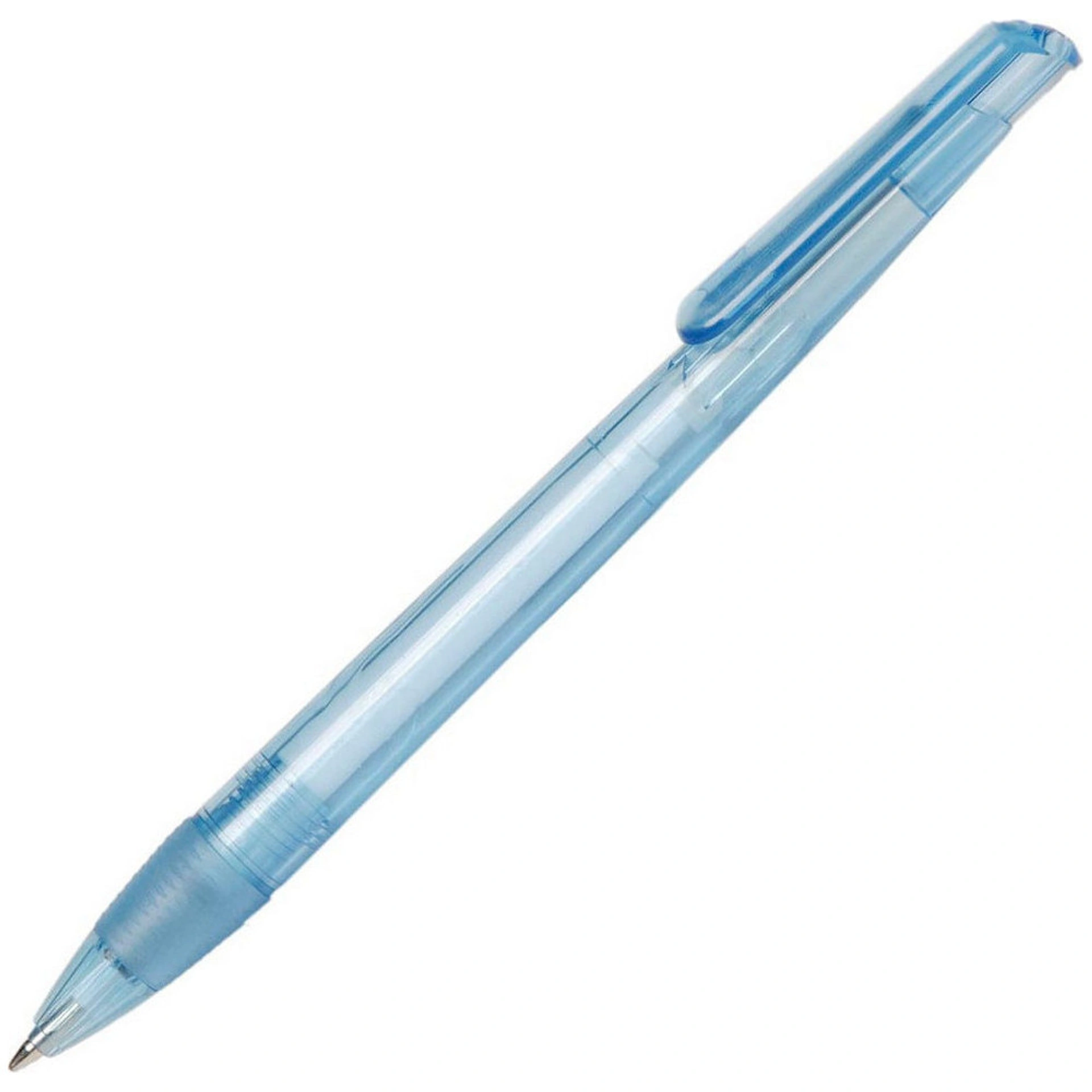 Ручка пластикова 'Artist Transparent' (Ritter Pen) чорне чорнило - Блакитний