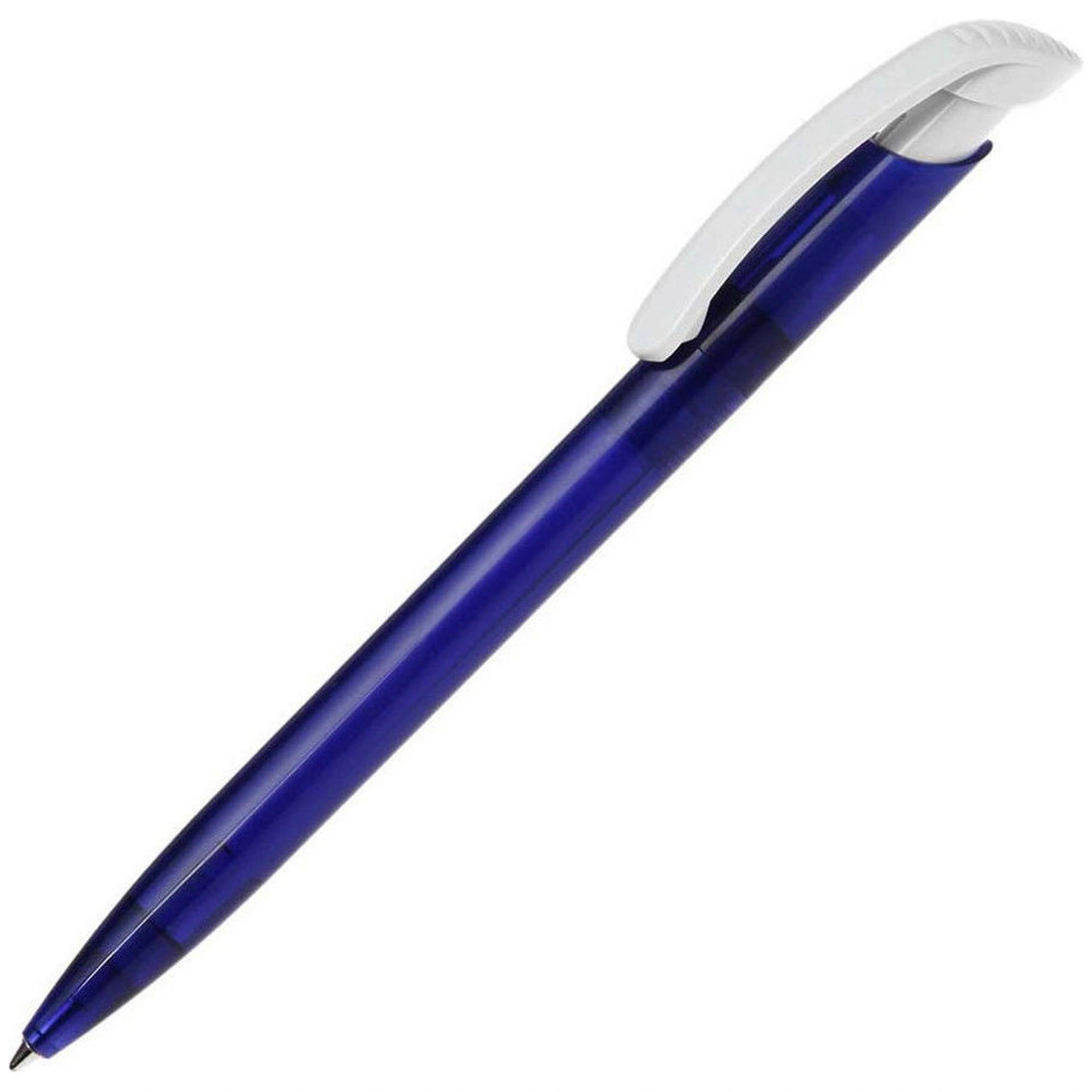Ручка пластикова 'Clear Frozen' (Ritter Pen) - Темно-синій