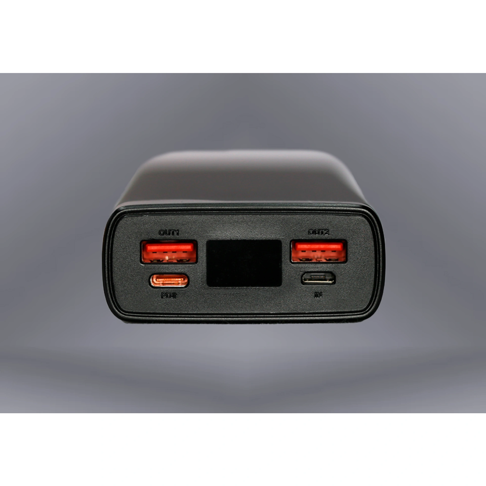 Повербанк 20000 mAh TheGeneral TurboCharge, цифровий індикатор - Графітовий
