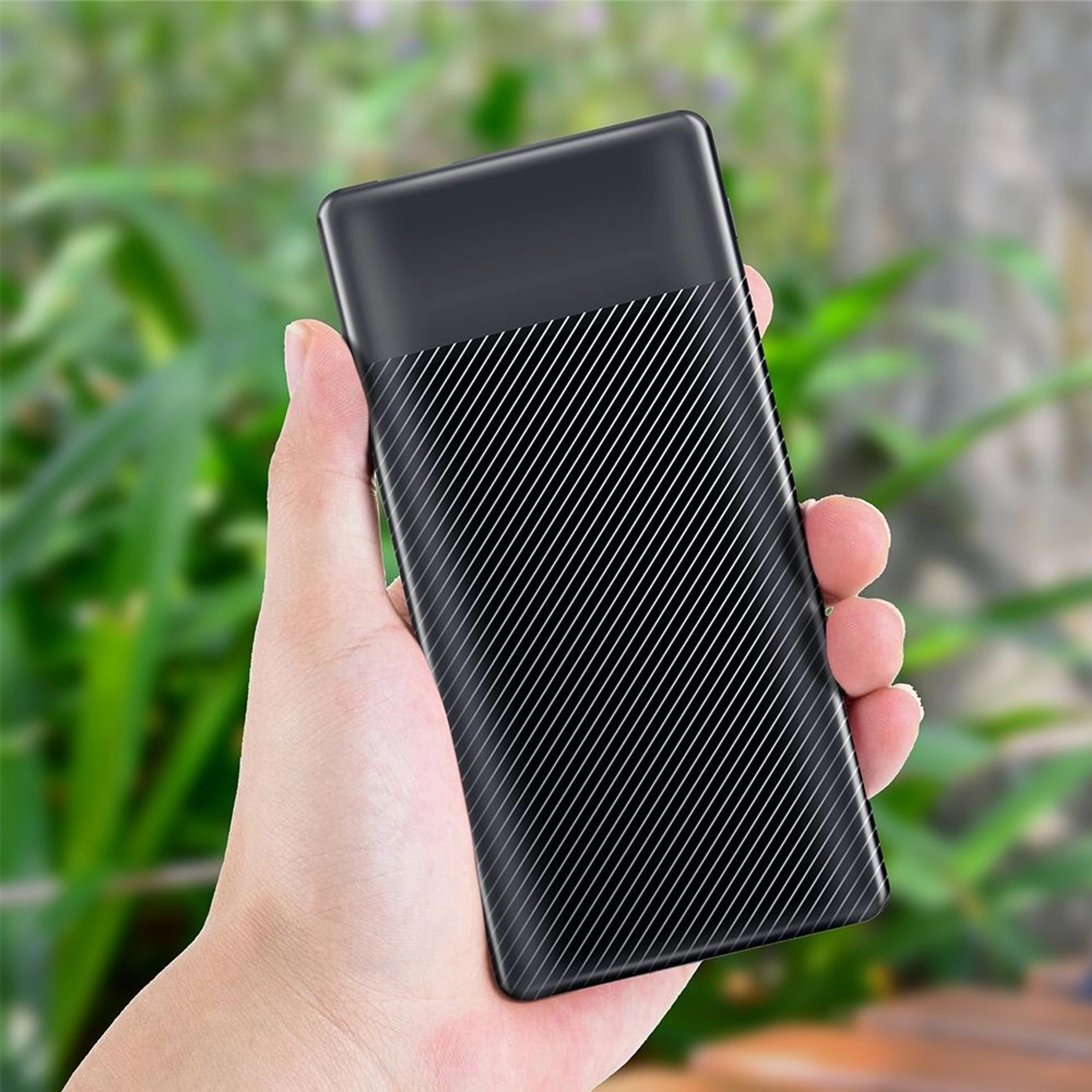 Повербанк 10000 mAh TheGeneral SwiftPower, світлодіодний індикатор - Чорний