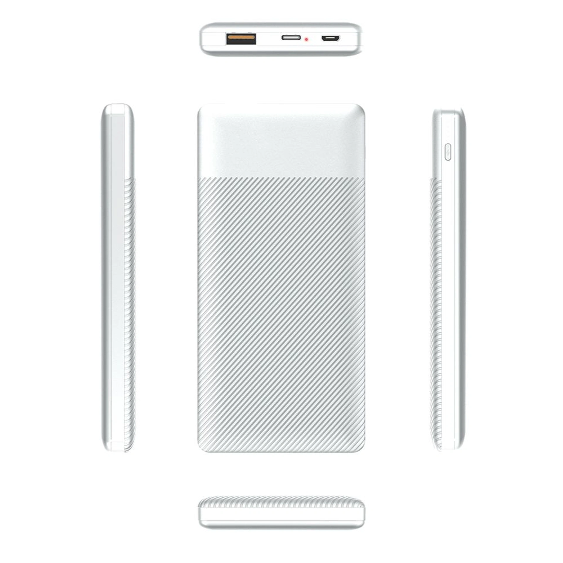 Повербанк 10000 mAh TheGeneral SwiftPower, світлодіодний індикатор - Білий