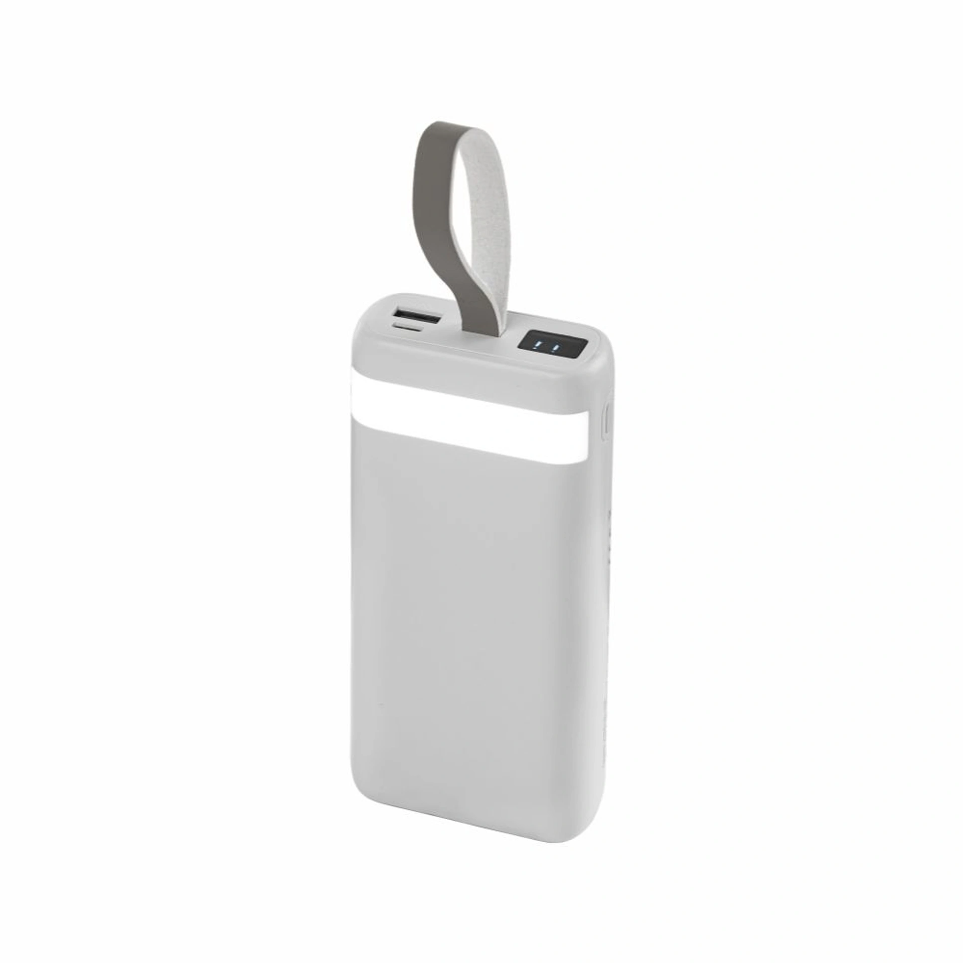 Повербанк 20000 mAh TheGeneral PowerPulse, цифровий індикатор - Білий