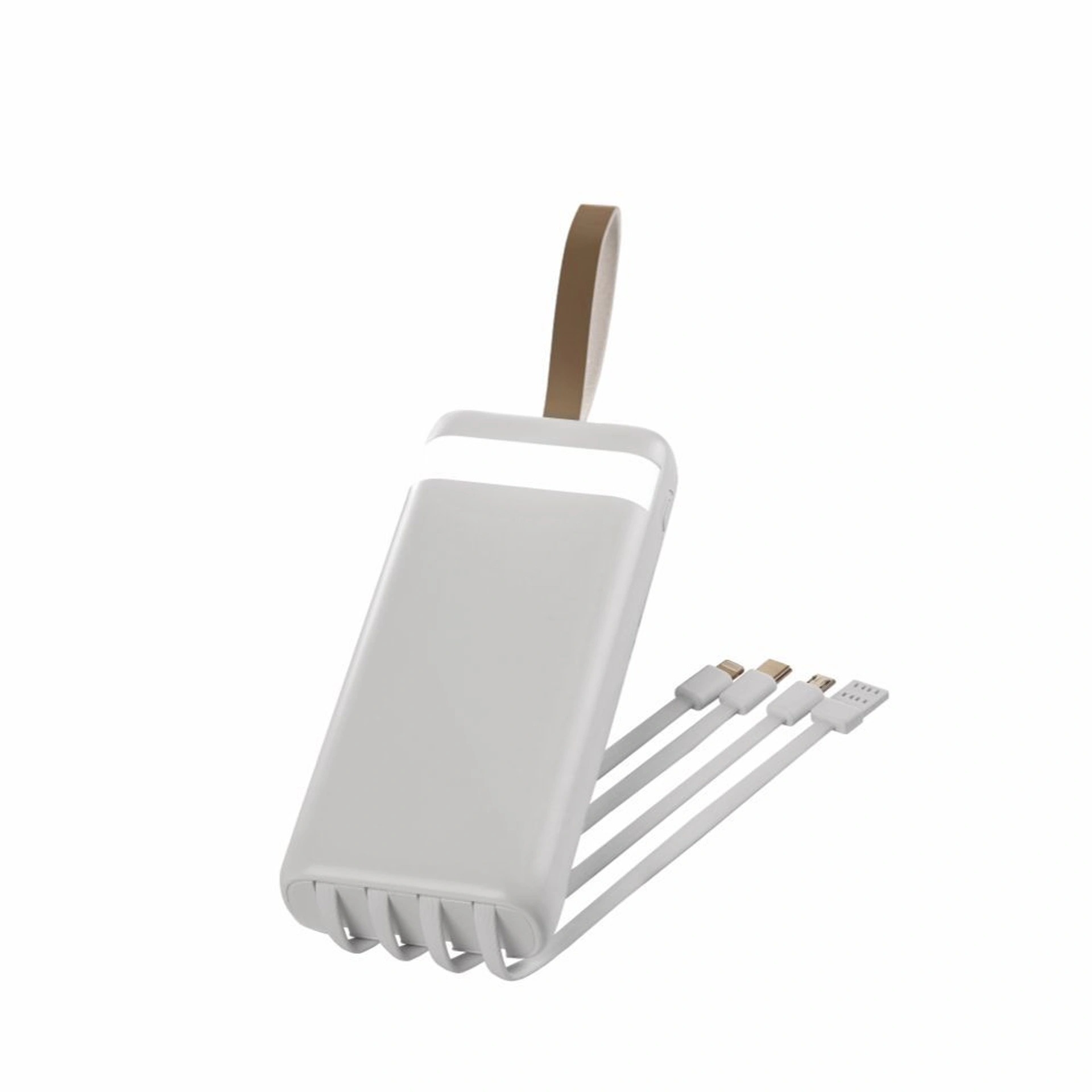 Повербанк 20000 mAh TheGeneral PowerPulse, цифровий індикатор - Білий