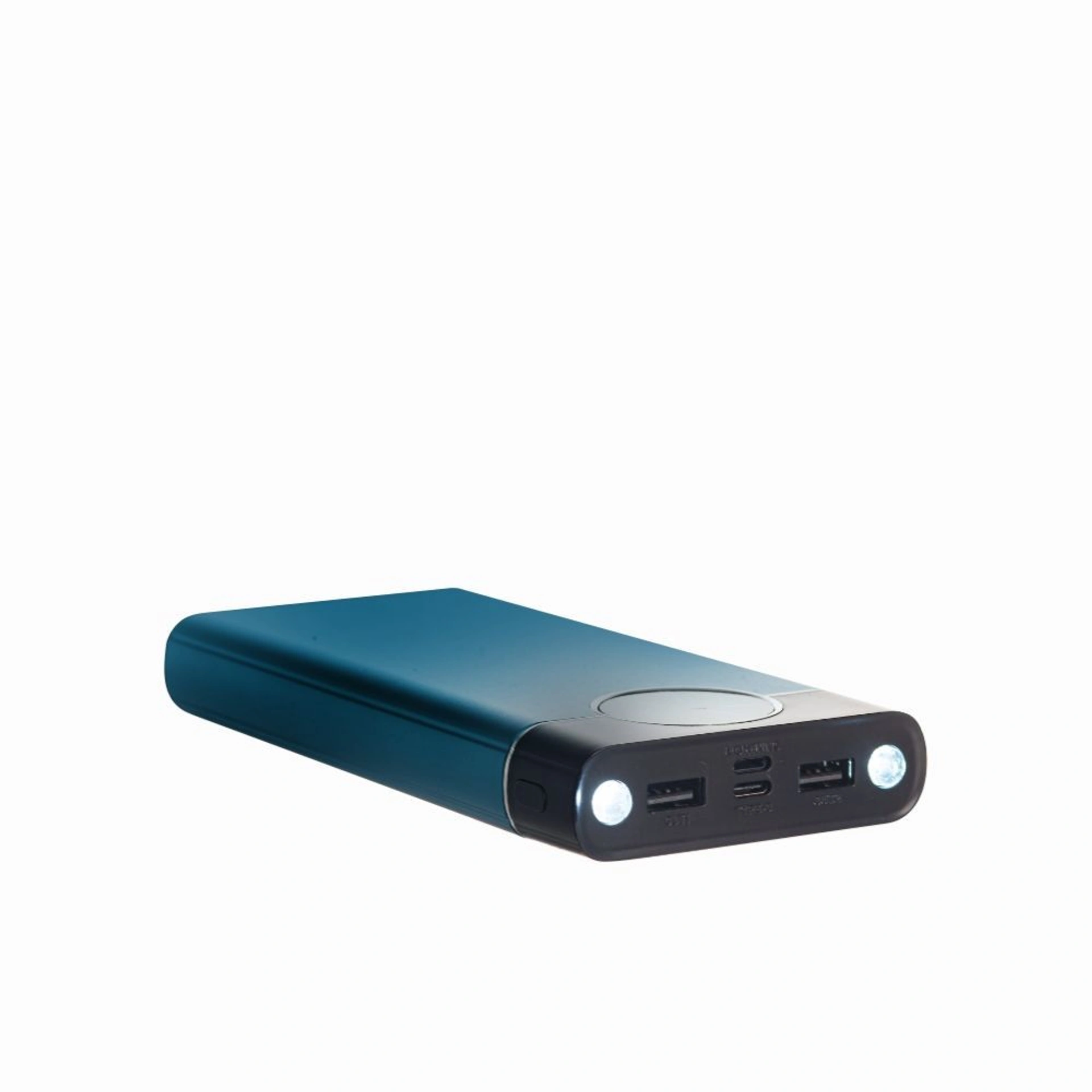 Повербанк 20000 mAh TheGeneral QuikPower, світлодіодний індикатор - Синій