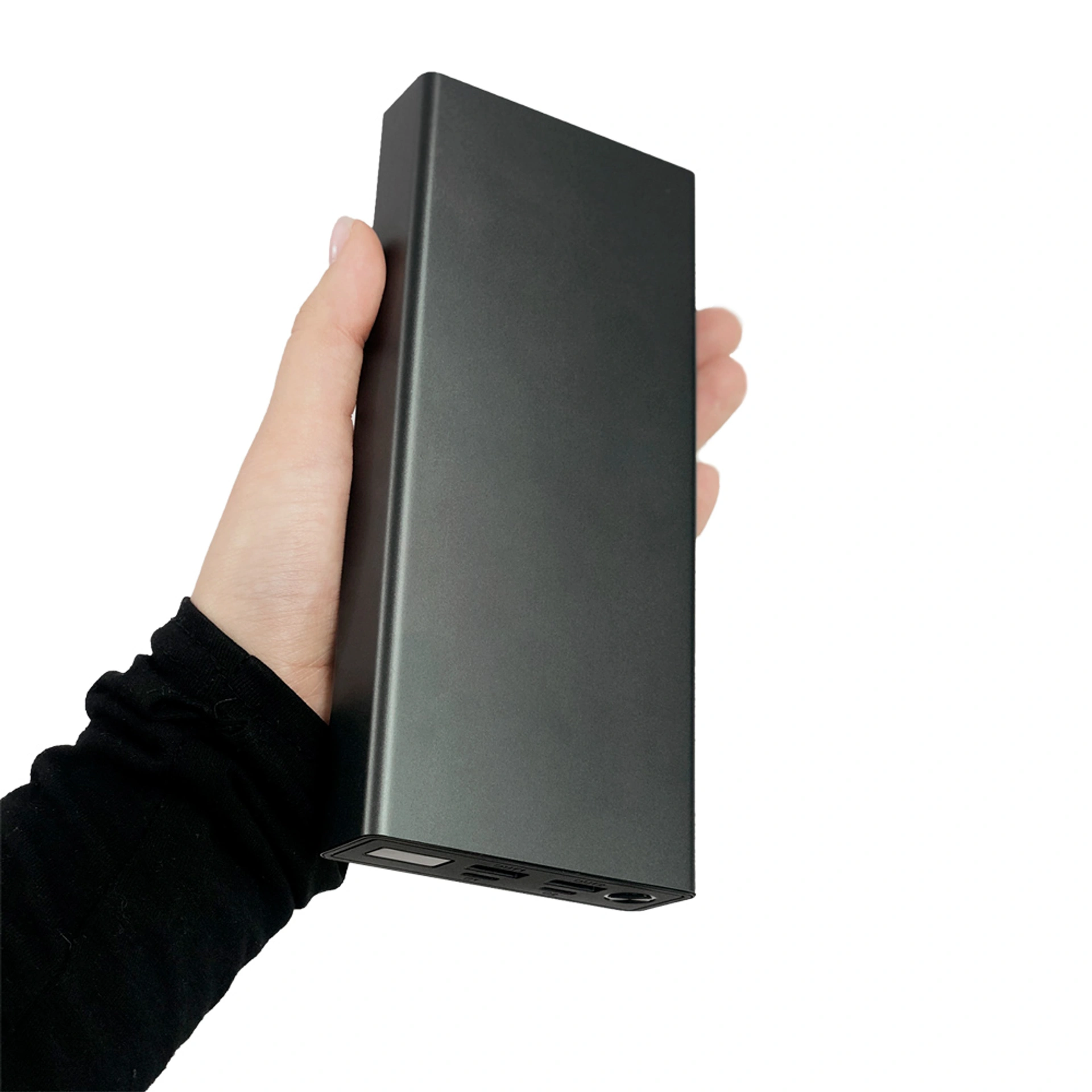 Повербанк 27000 mAh TheGeneral Trivor, цифровий індикатор - Графітовий