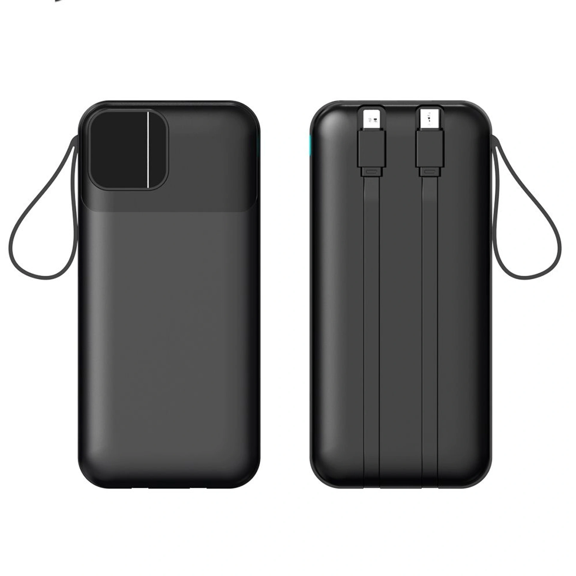 Повербанк 20000 mAh TheGeneral Voltix, цифровий індикатор - Чорний