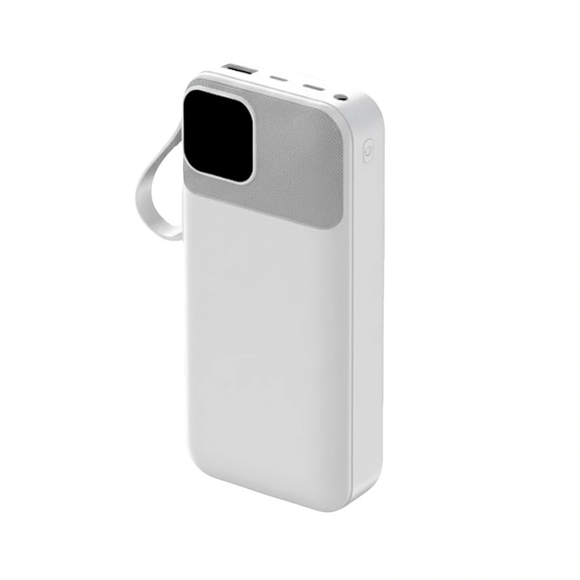 Повербанк 20000 mAh TheGeneral Voltix, цифровий індикатор - Білий