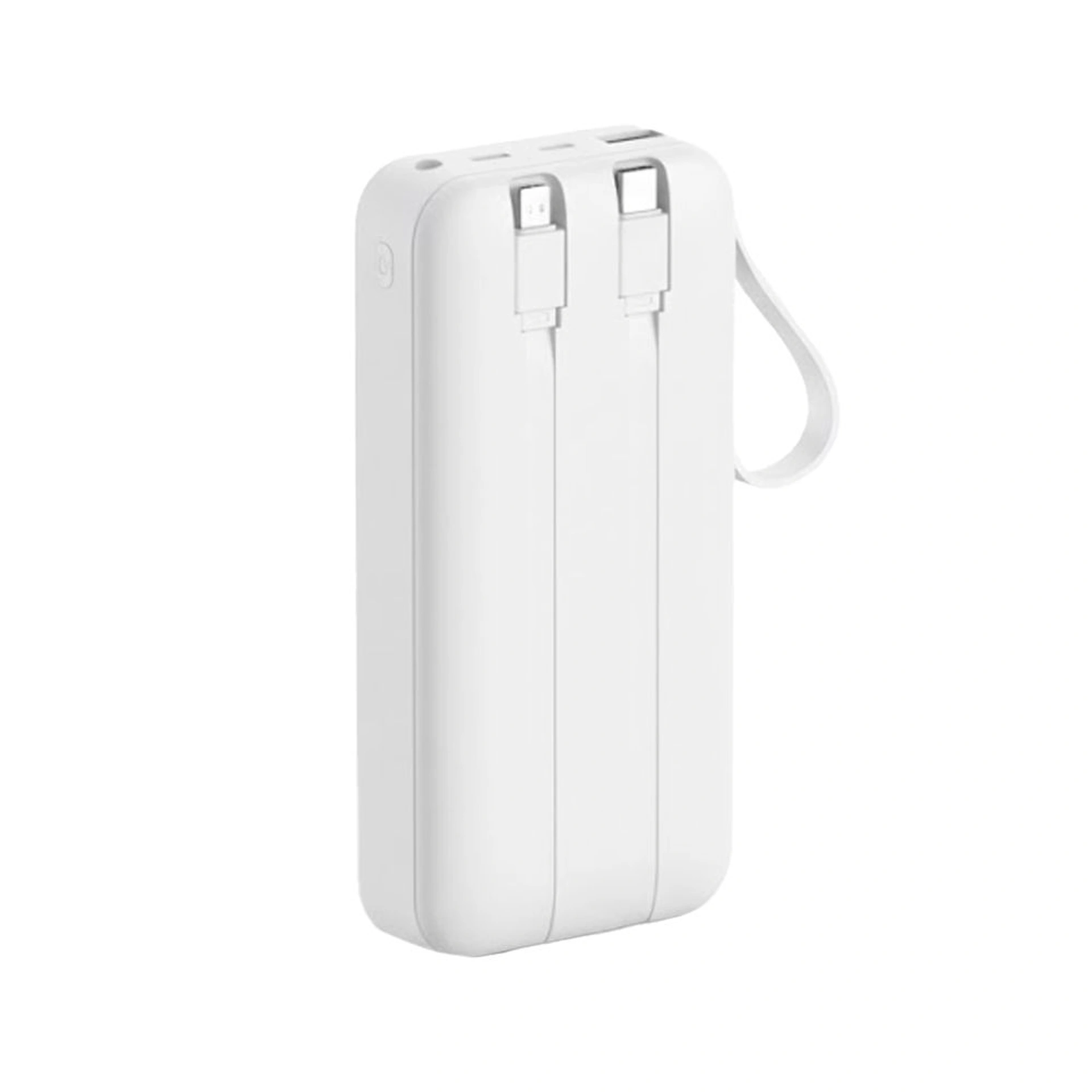 Повербанк 20000 mAh TheGeneral Voltix, цифровий індикатор - Білий