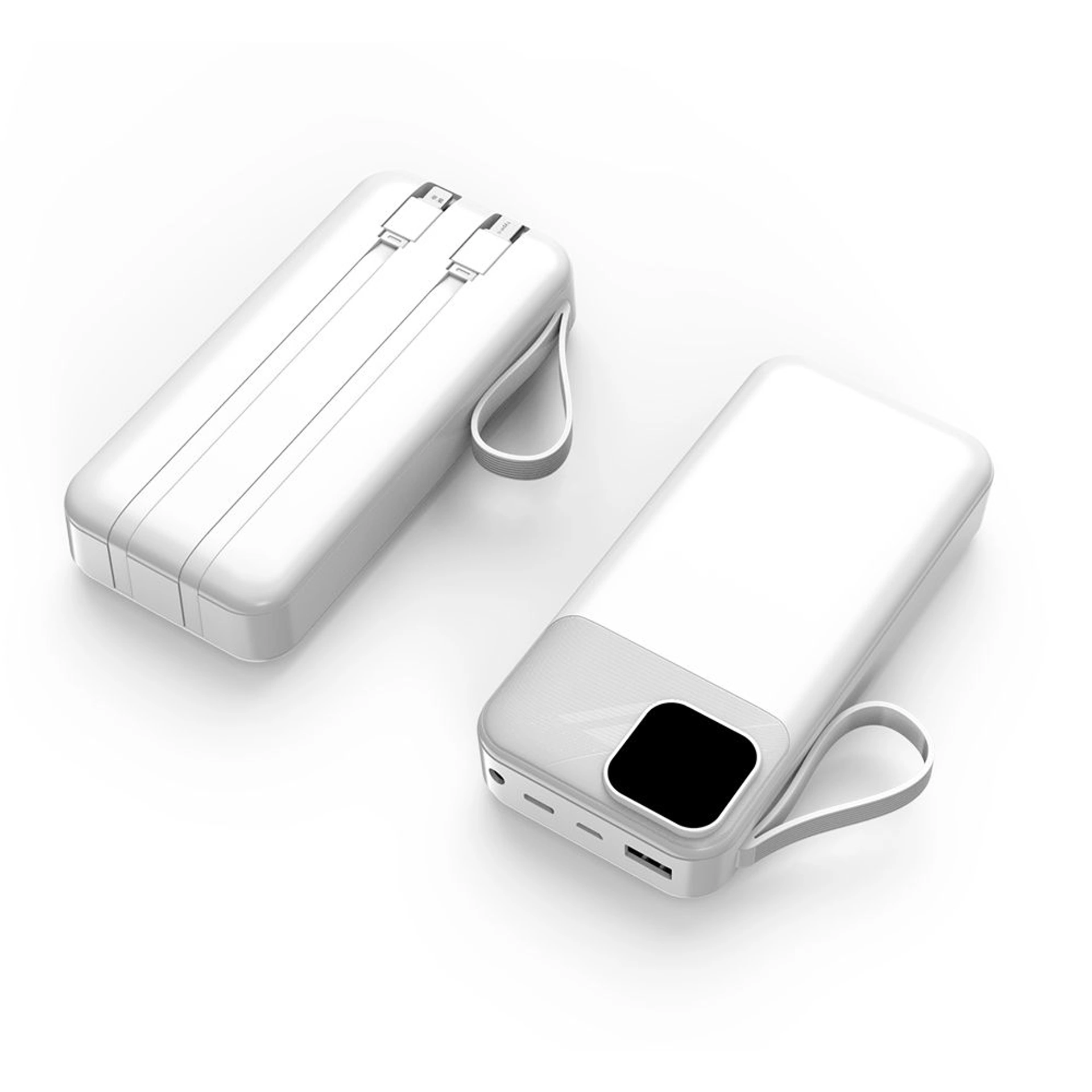 Повербанк 20000 mAh TheGeneral Voltix, цифровий індикатор - Білий