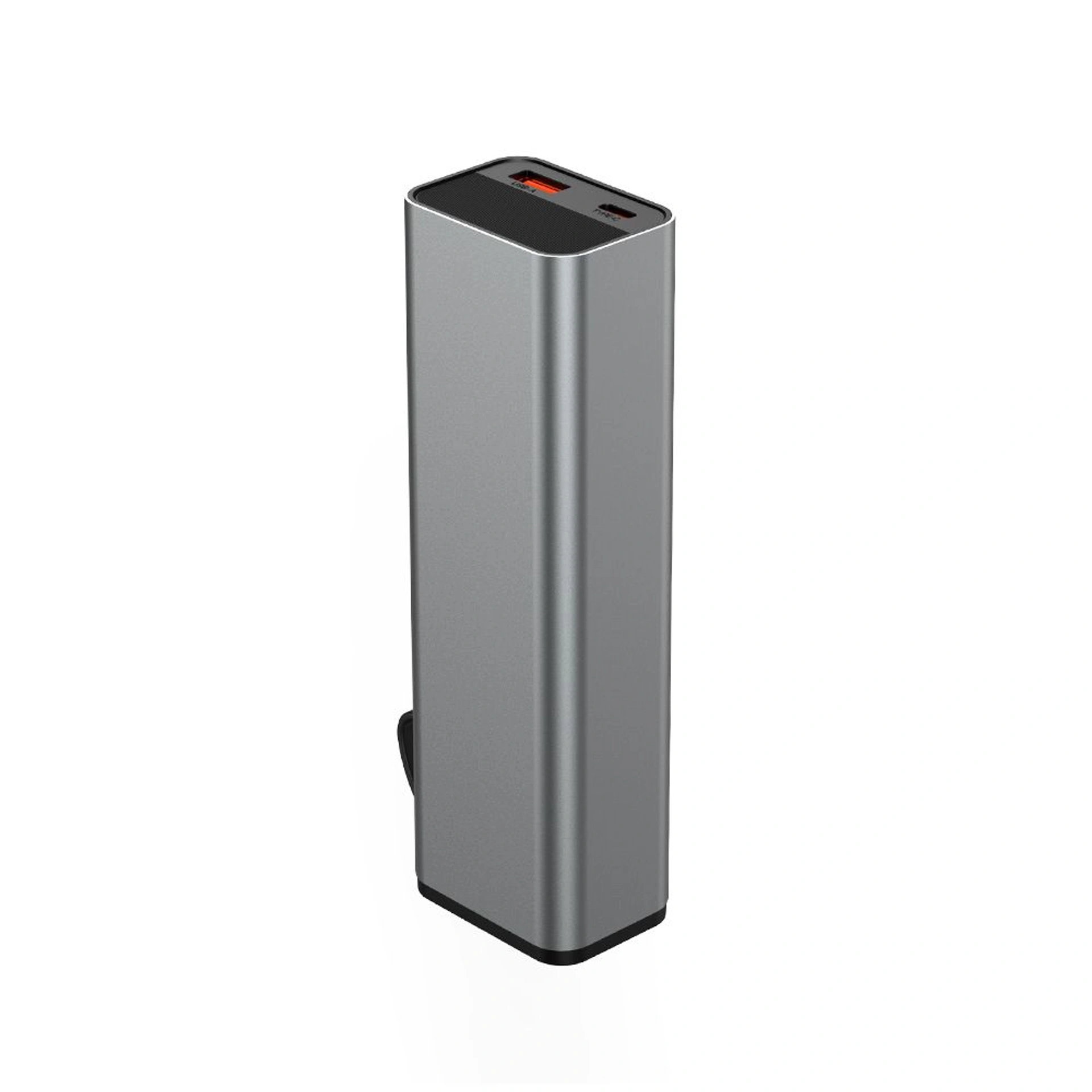 Повербанк 20000 mAh TheGeneral Amp, цифровий індикатор - Графітовий
