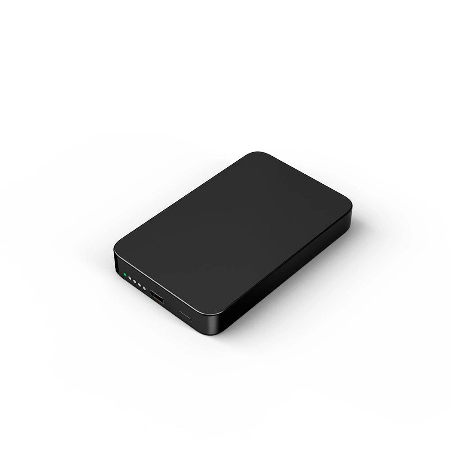Повербанк 10000 mAh TheGeneral Alive, бездротова зарядка 15W, цифровий індикатор - Чорний