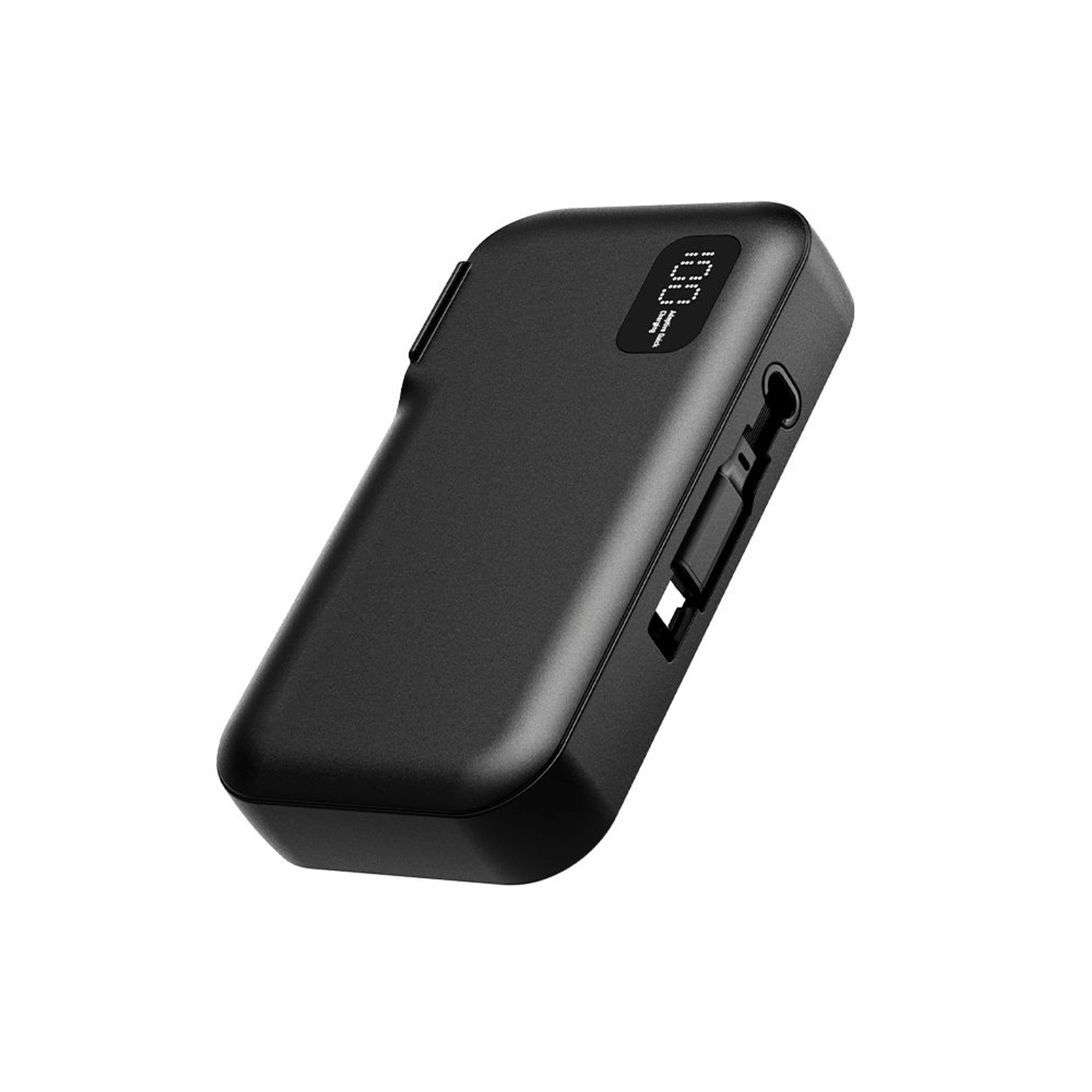 Повербанк 10000 mAh TheGeneral Zeno, цифровий індикатор - Чорний