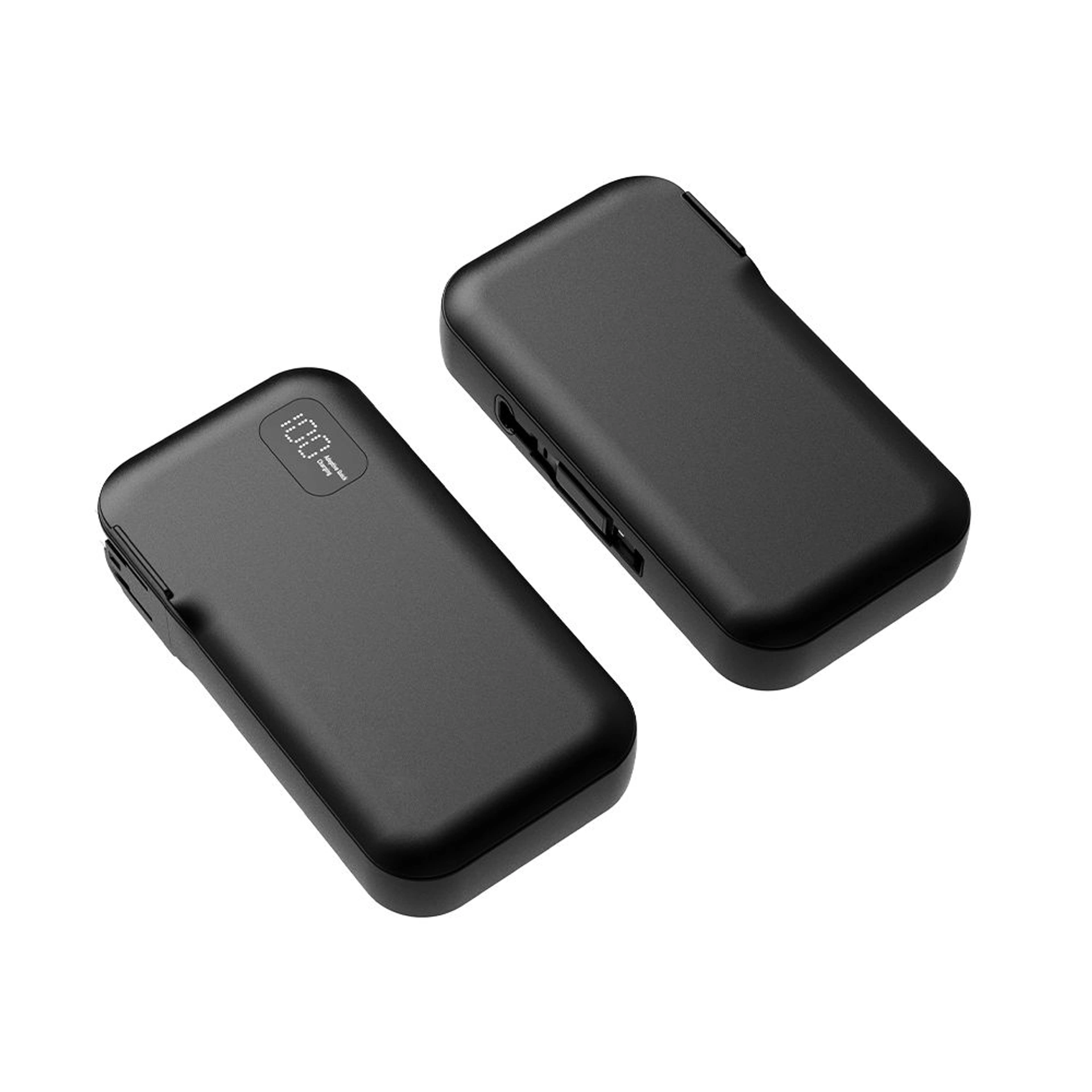 Повербанк 10000 mAh TheGeneral Zeno, цифровий індикатор - Чорний