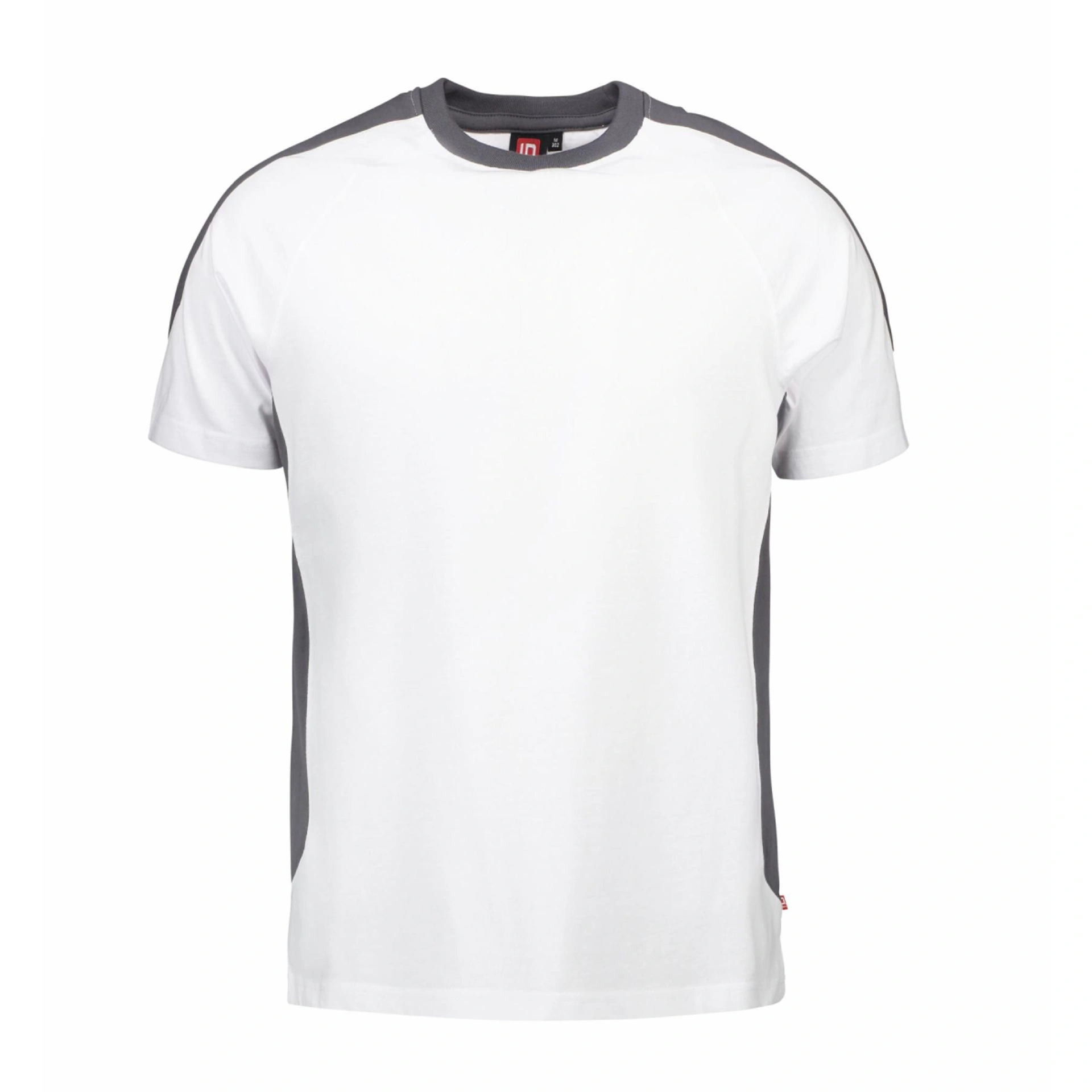 Футболка чоловіча PRO Wear з контрастними вставками - Білий / 3XL