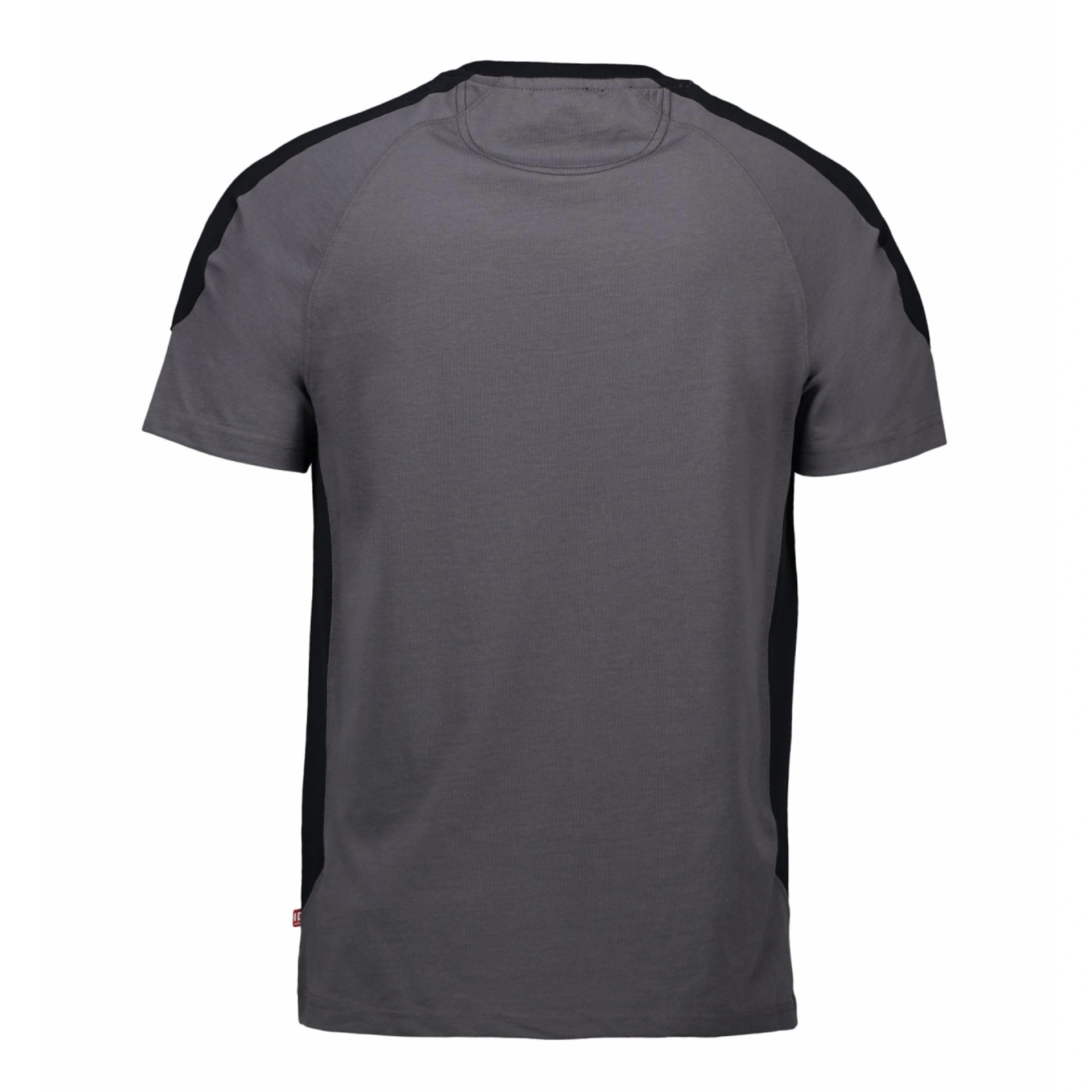 Футболка чоловіча PRO Wear з контрастними вставками - Сріблясто-сірий / 3XL
