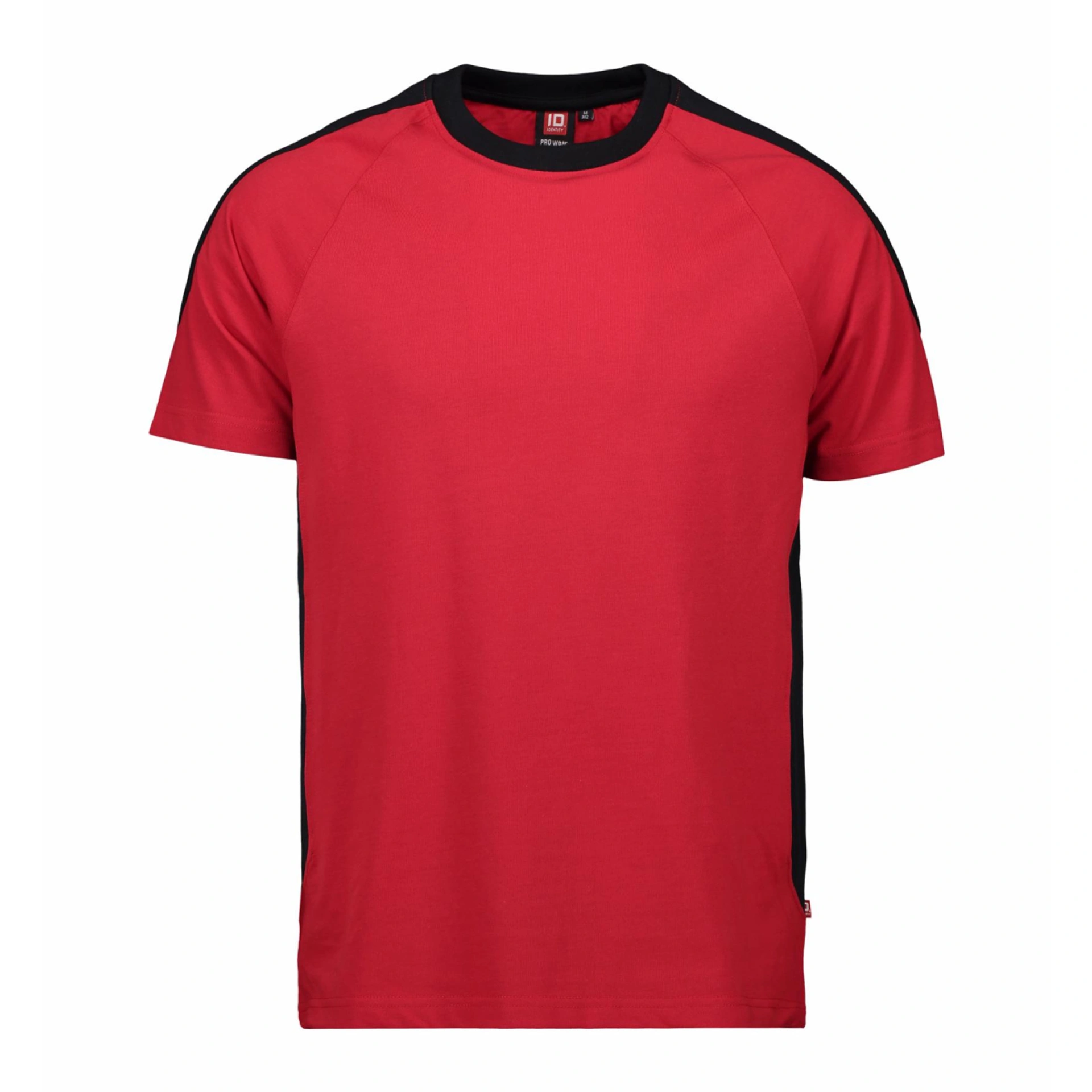 Футболка чоловіча PRO Wear з контрастними вставками - Червоний / 3XL