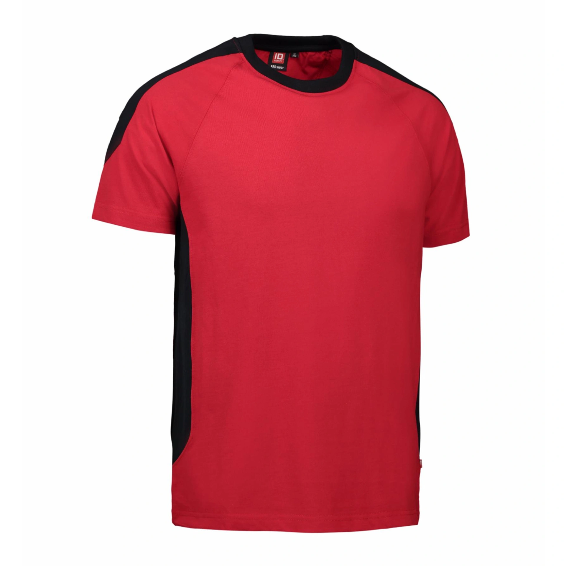 Футболка чоловіча PRO Wear з контрастними вставками - Червоний / 3XL
