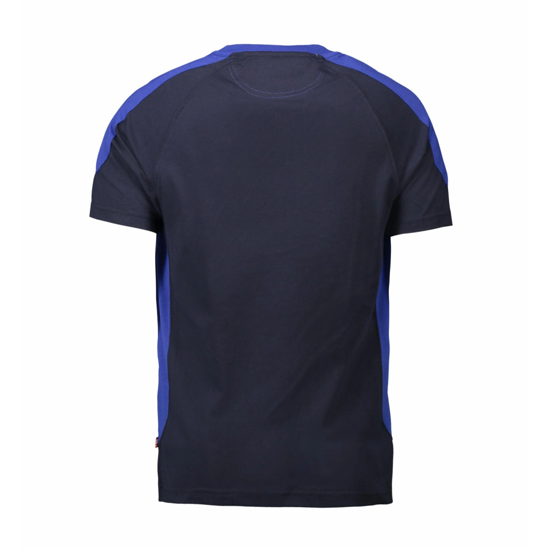 Футболка чоловіча PRO Wear з контрастними вставками - Темно-синій / 3XL