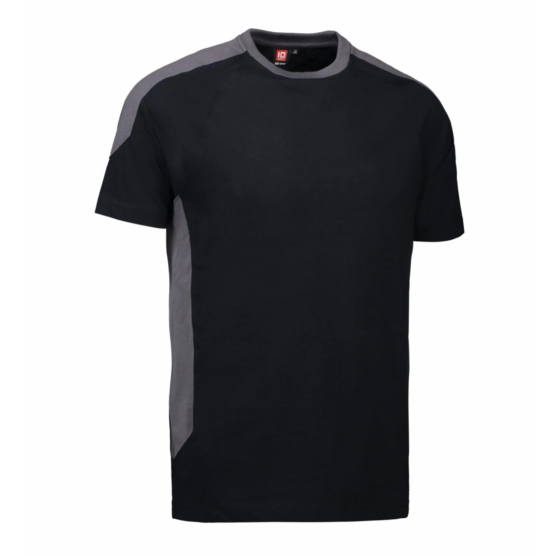 Футболка чоловіча PRO Wear з контрастними вставками - Чорний / 3XL