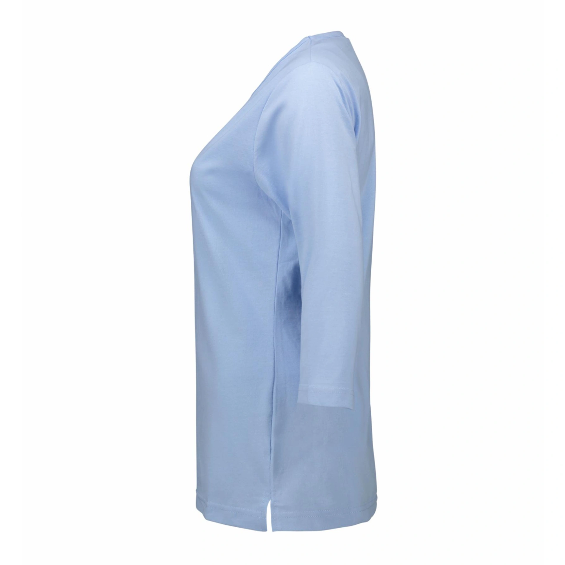 Лонгслів жіночий PRO Wear з рукавами 3/4 - Світло-синій / 3XL