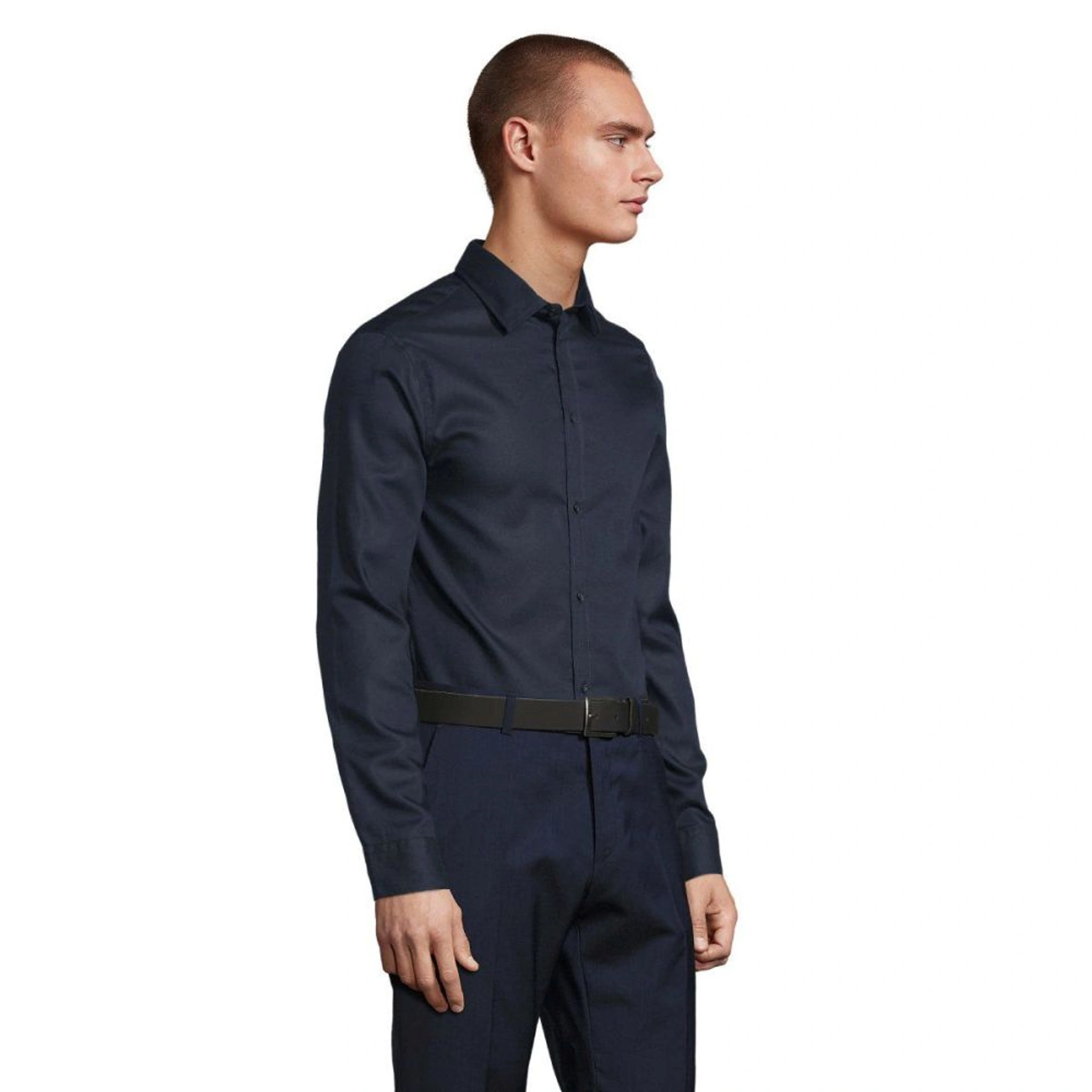 Сорочка чоловіча NeoBlu Blaise - Нічний синій / 3XL