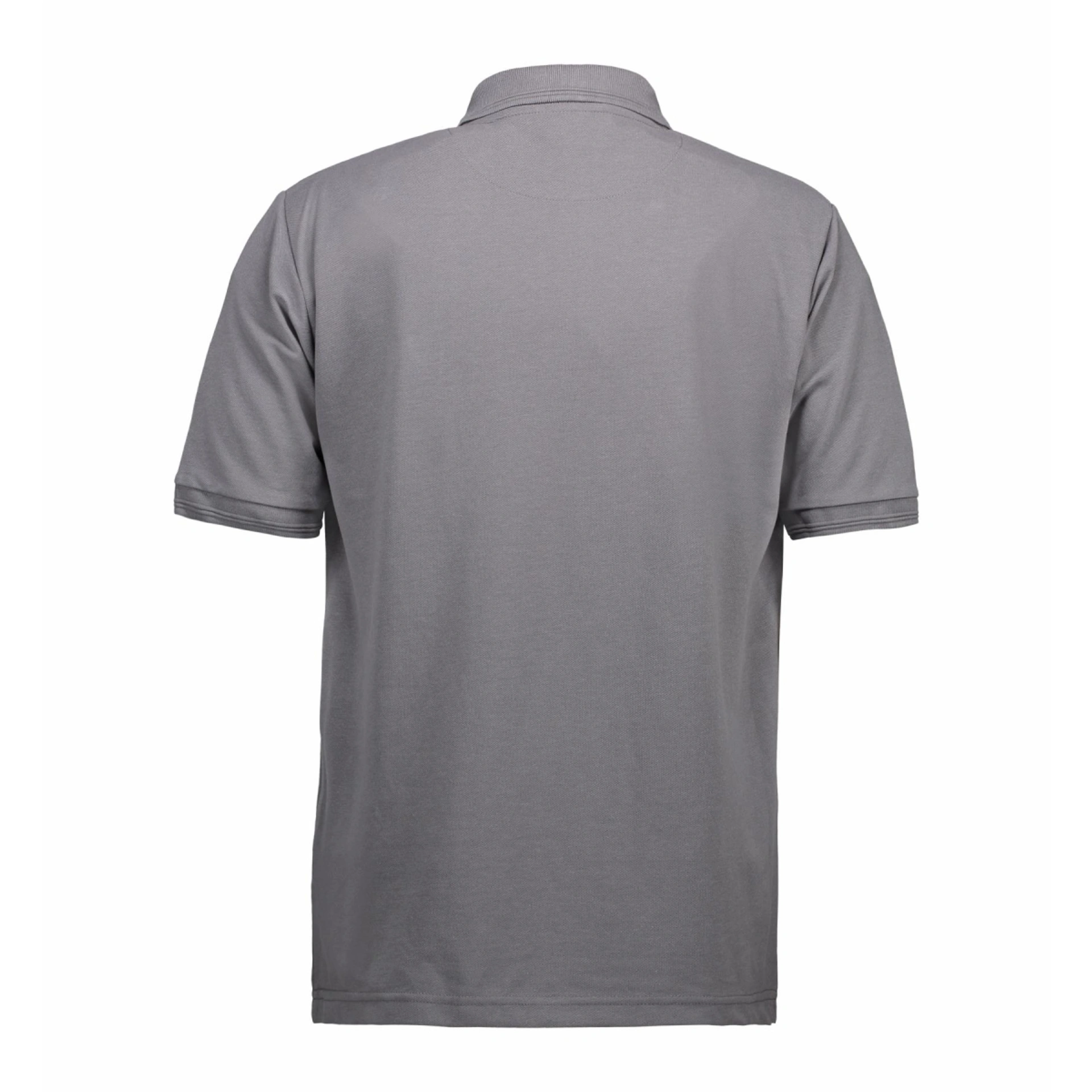 Футболка поло чоловіча PRO Wear з кишенею - Сріблясто-сірий / 3XL