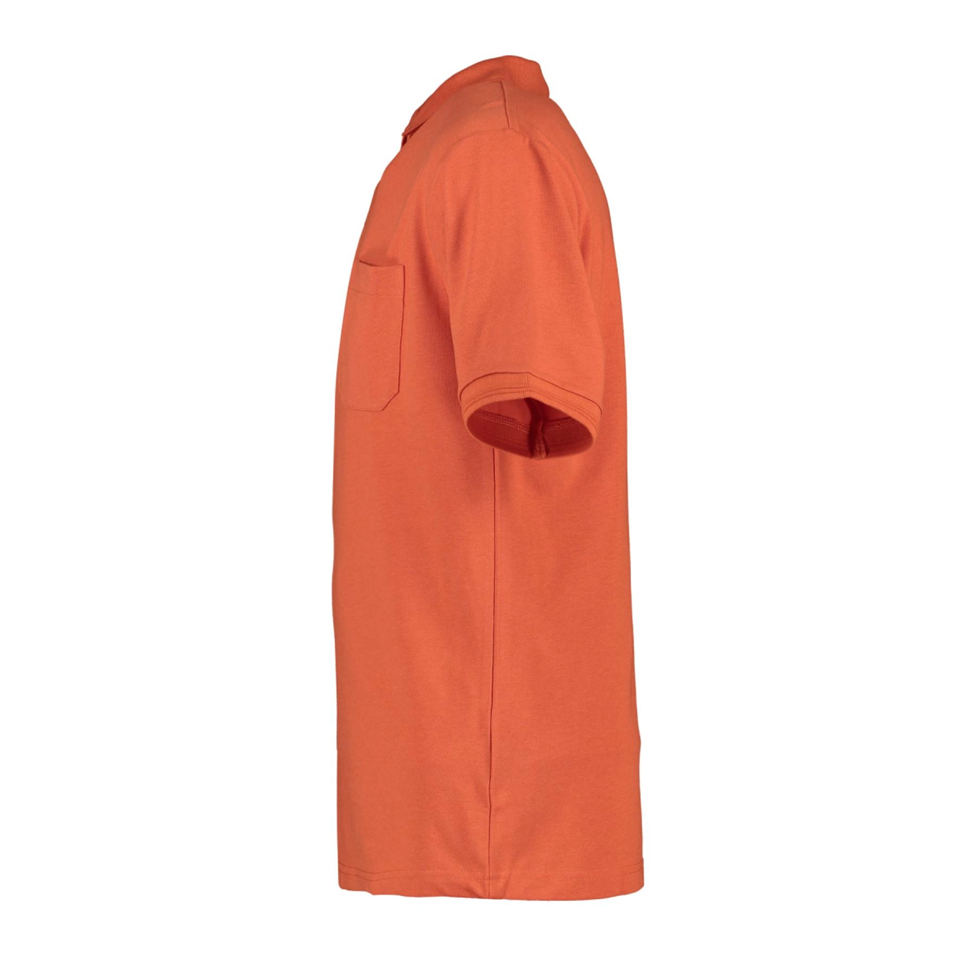 Футболка поло чоловіча PRO Wear з кишенею - Кораловий / 3XL