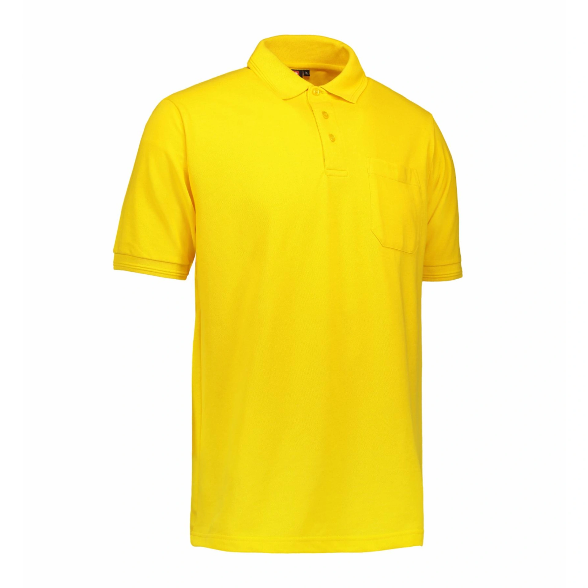 Футболка поло чоловіча PRO Wear з кишенею - Жовтий / 3XL