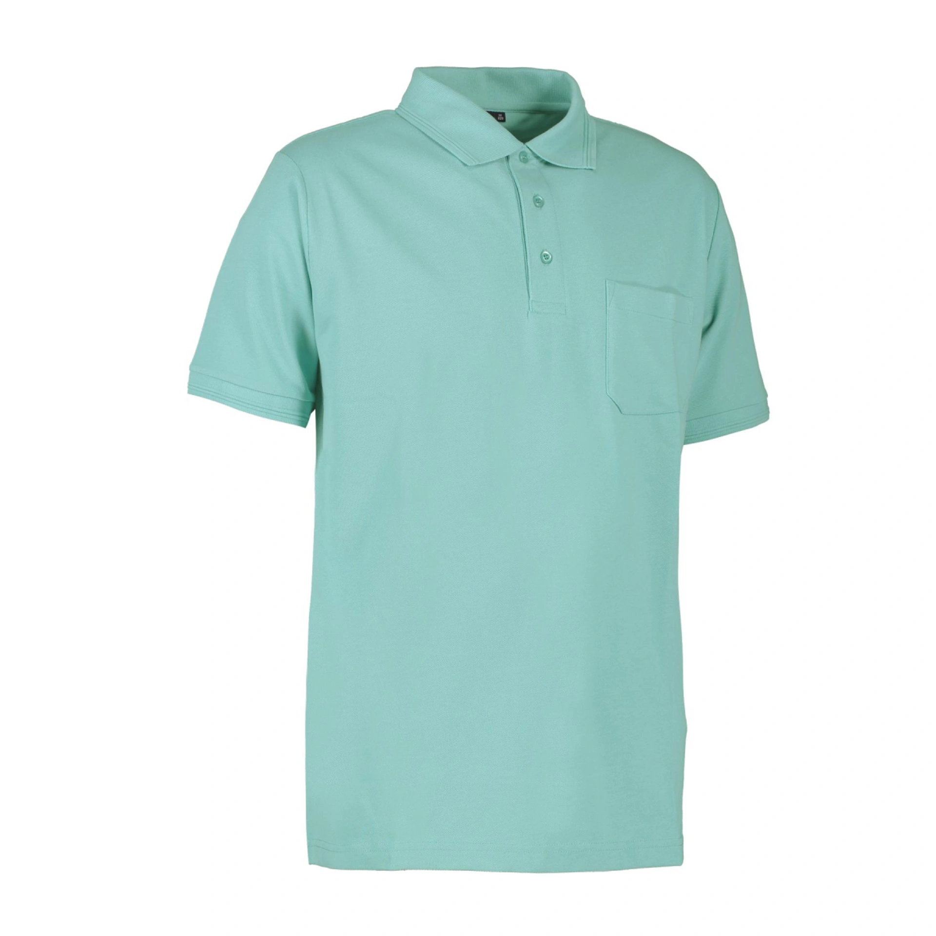 Футболка поло чоловіча PRO Wear з кишенею - Пильний морський / 3XL