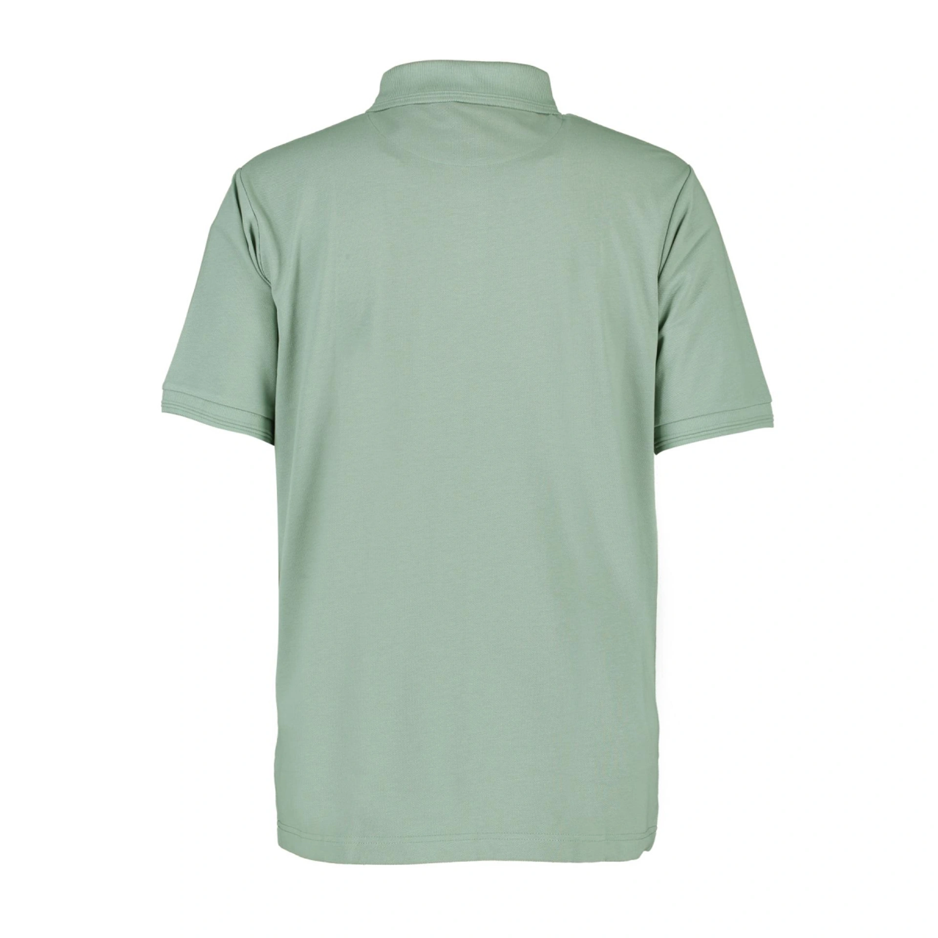 Футболка поло чоловіча PRO Wear з кишенею - Пильний зелений / 3XL