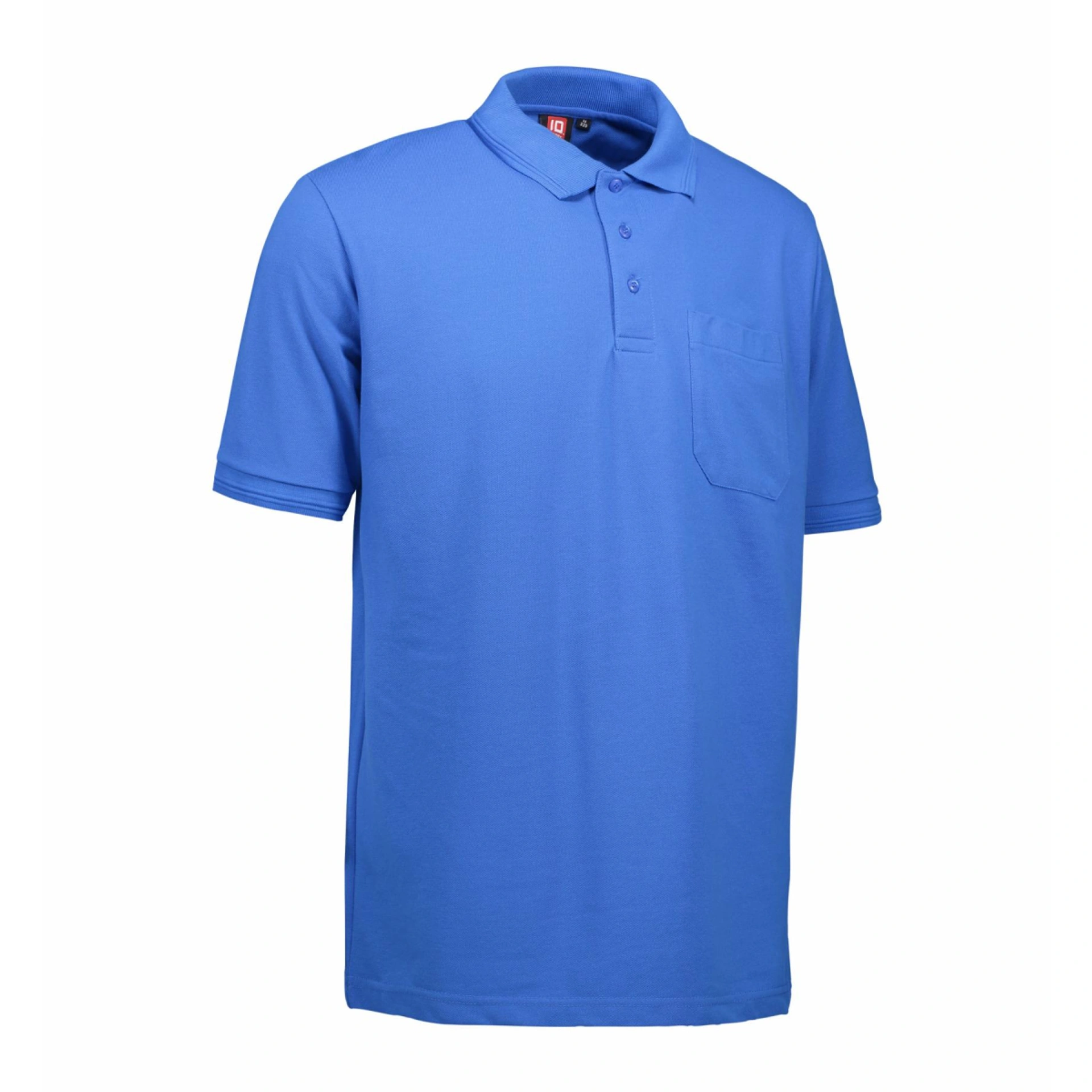 Футболка поло чоловіча PRO Wear з кишенею - Лазурний / 3XL