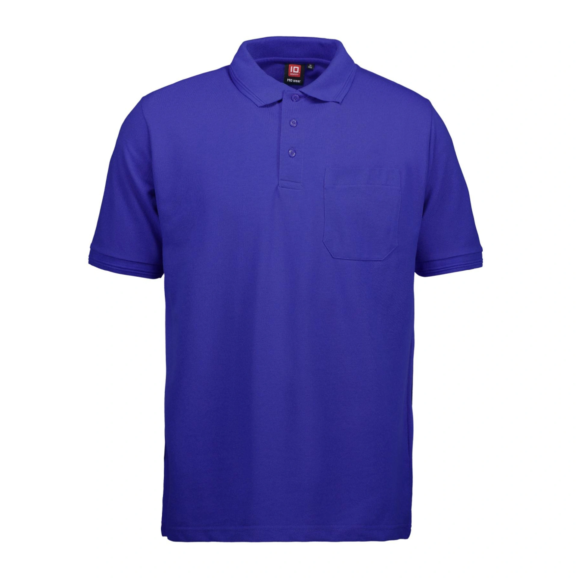 Футболка поло чоловіча PRO Wear з кишенею - Королівський синій / 3XL