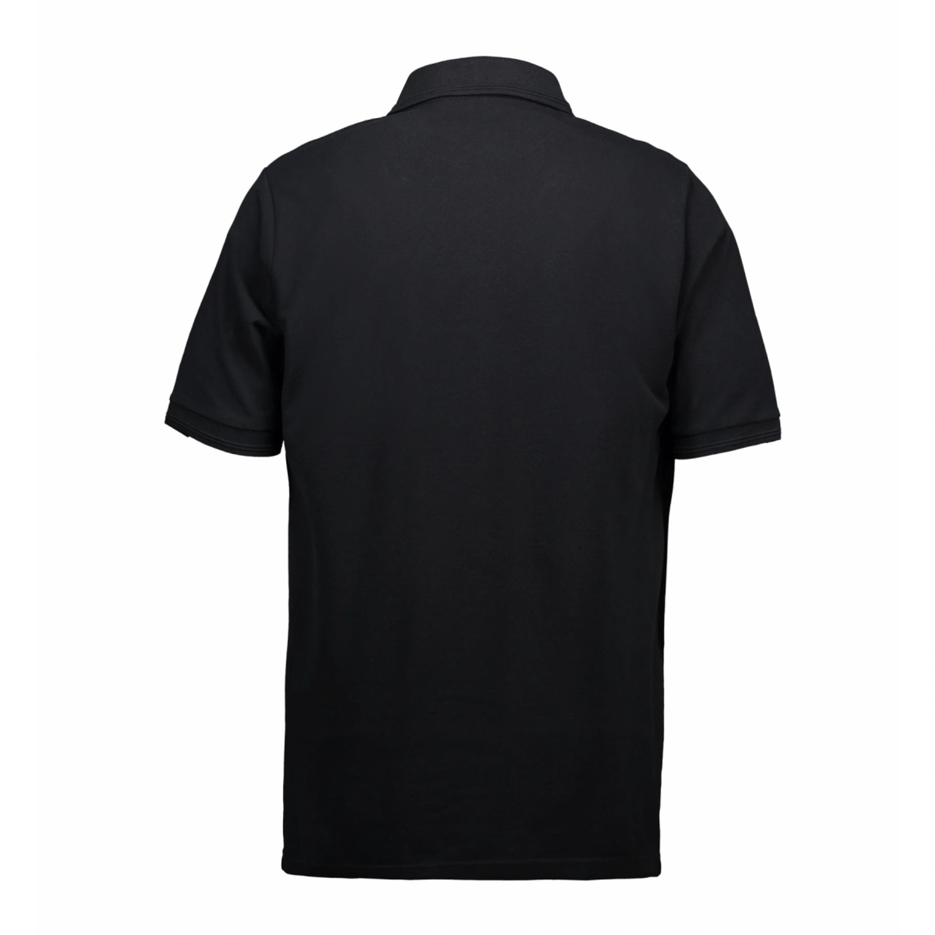 Футболка поло чоловіча PRO Wear з кишенею - Чорний / 4XL