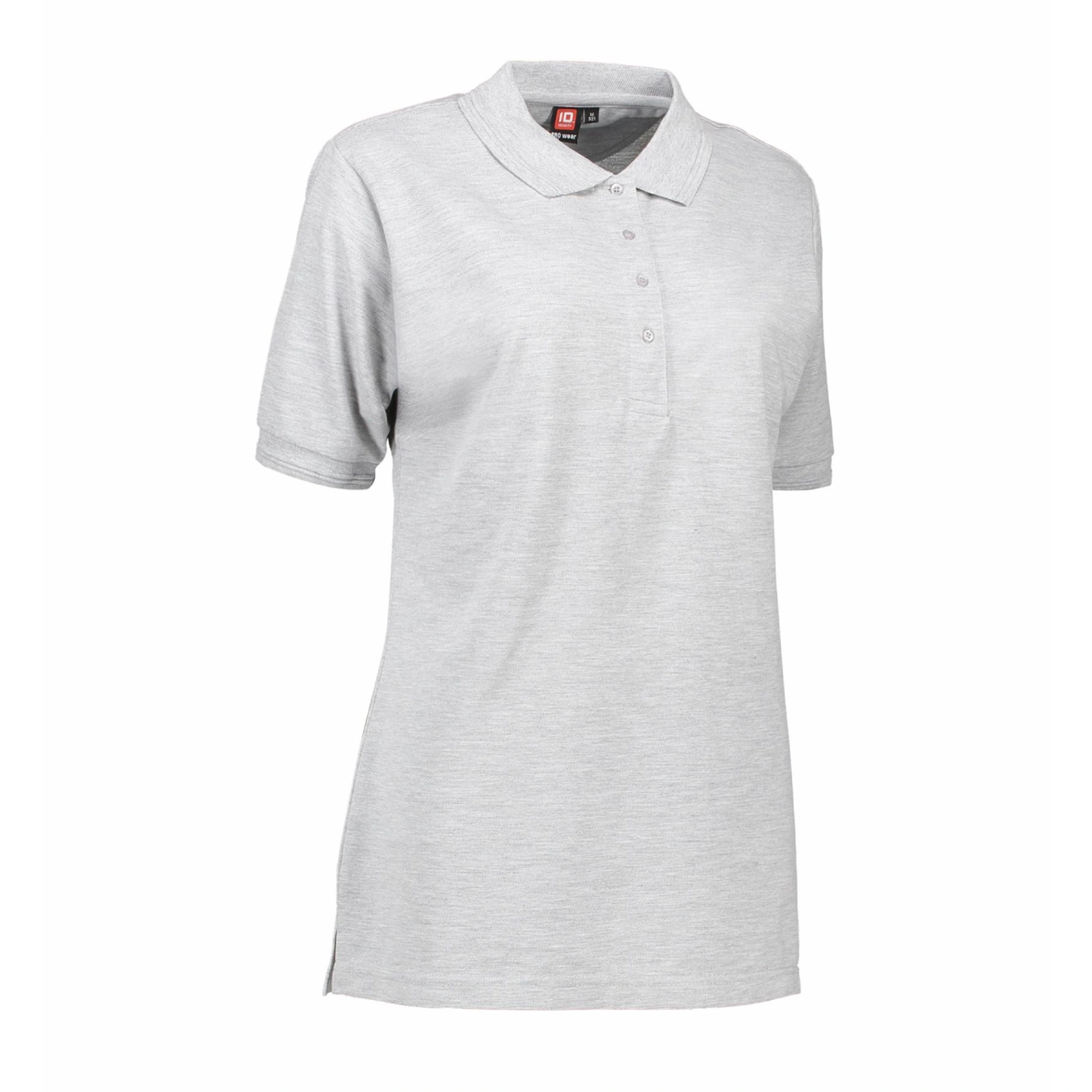 Футболка поло жіноча PRO Wear - Сірий меланж / 3XL