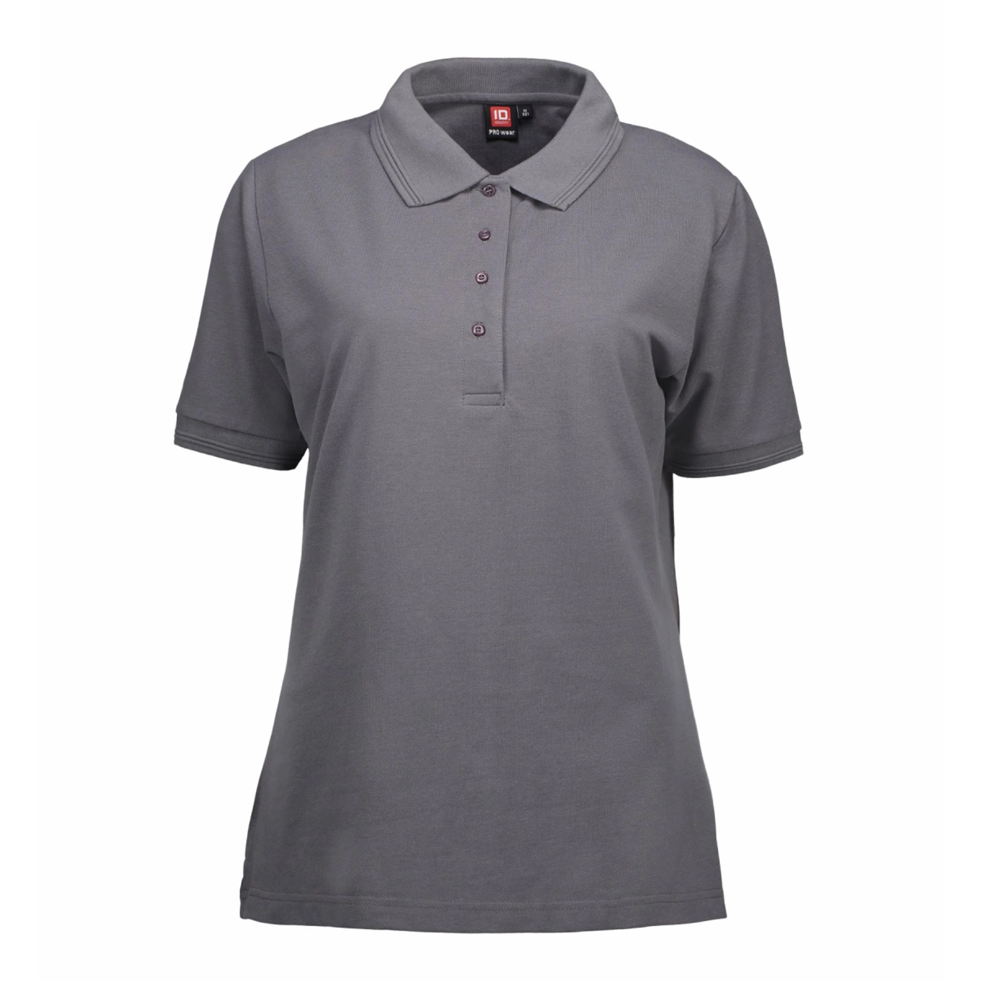 Футболка поло жіноча PRO Wear - Сріблясто-сірий / 3XL