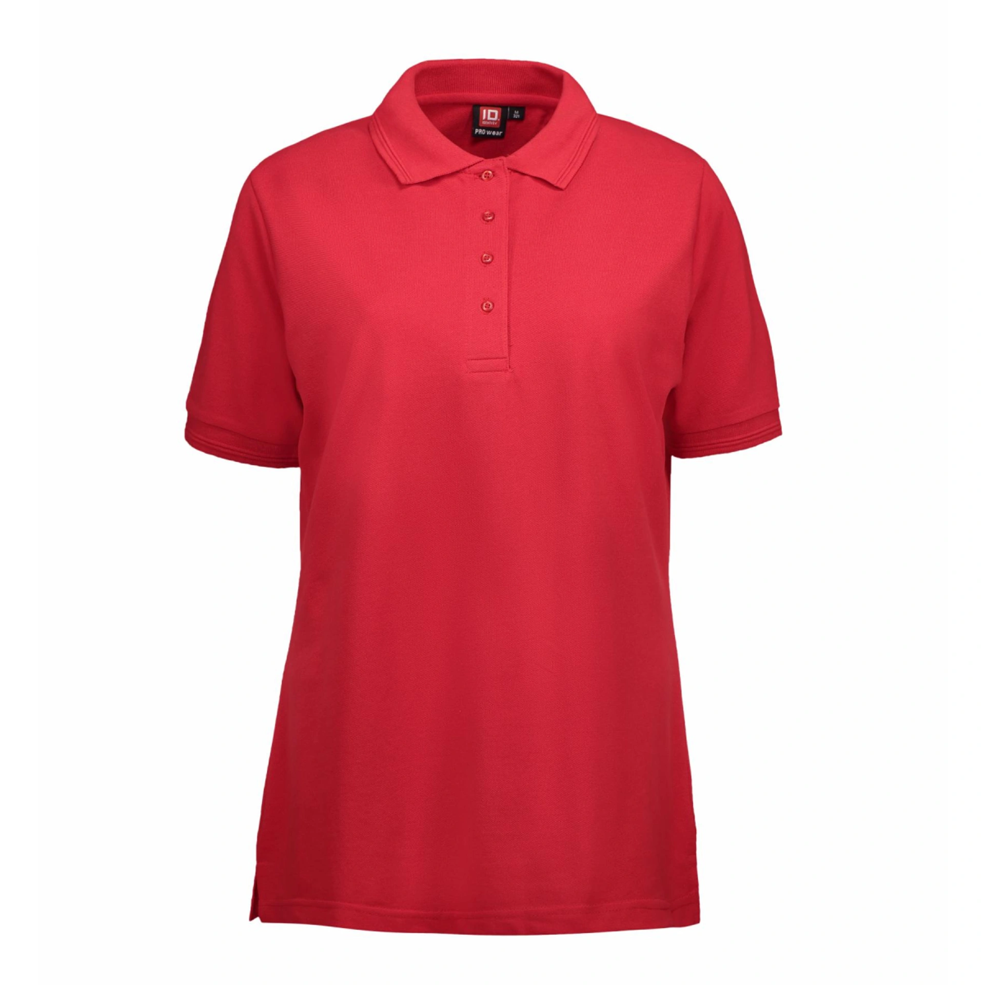 Футболка поло жіноча PRO Wear - Червоний / 3XL