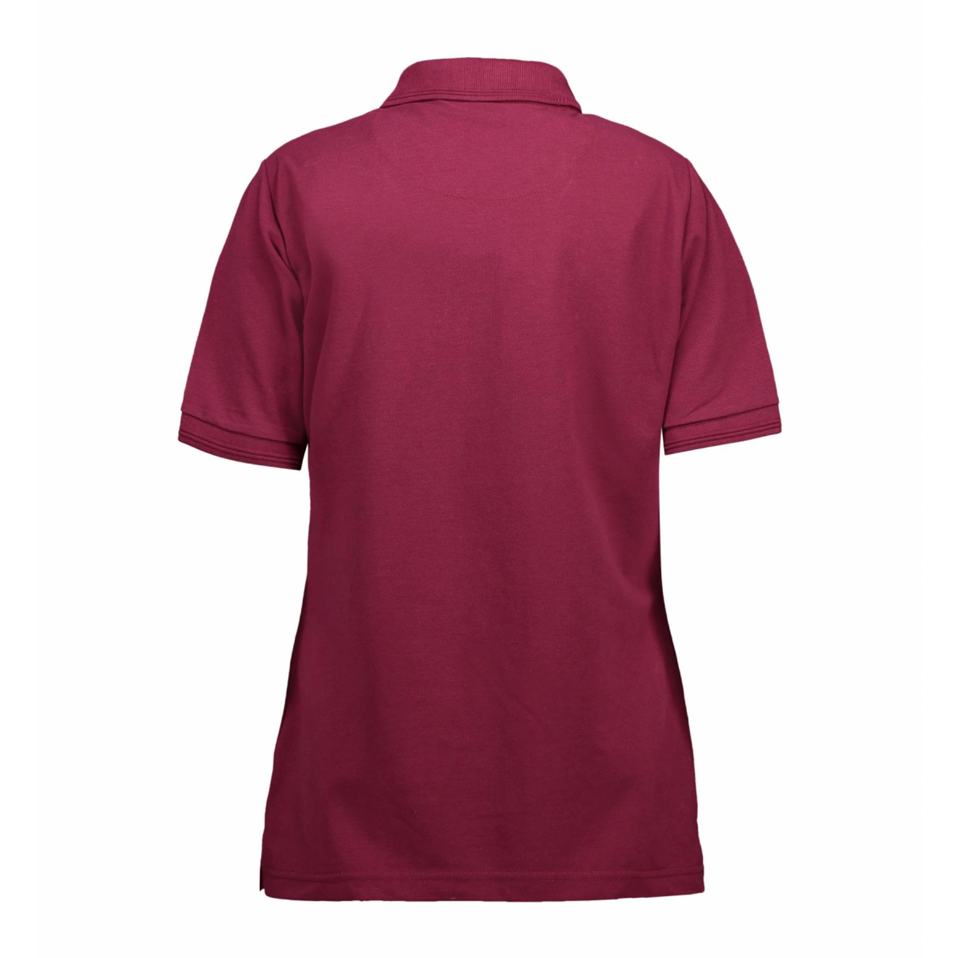 Футболка поло жіноча PRO Wear - Бордовий / 3XL