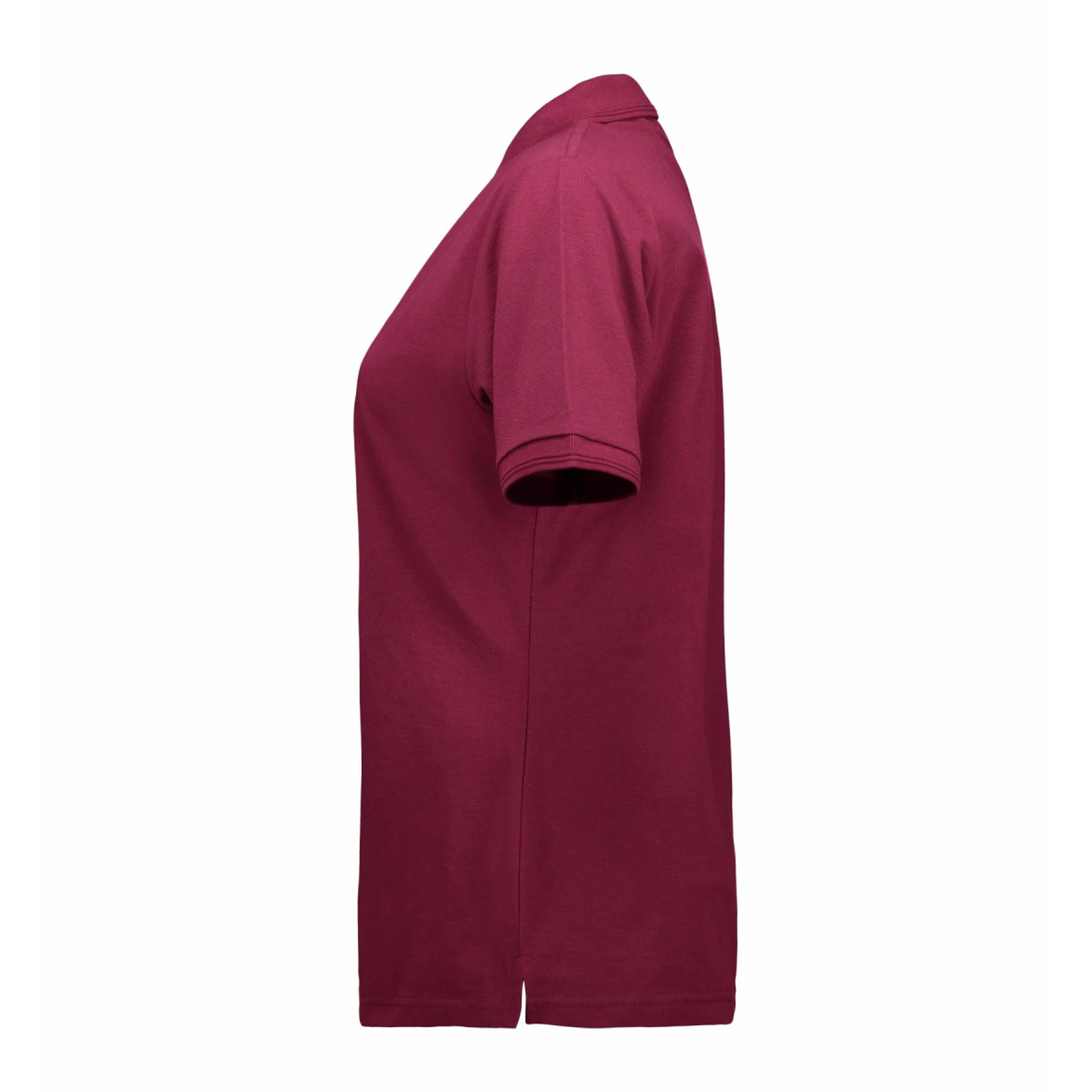 Футболка поло жіноча PRO Wear - Бордовий / 3XL
