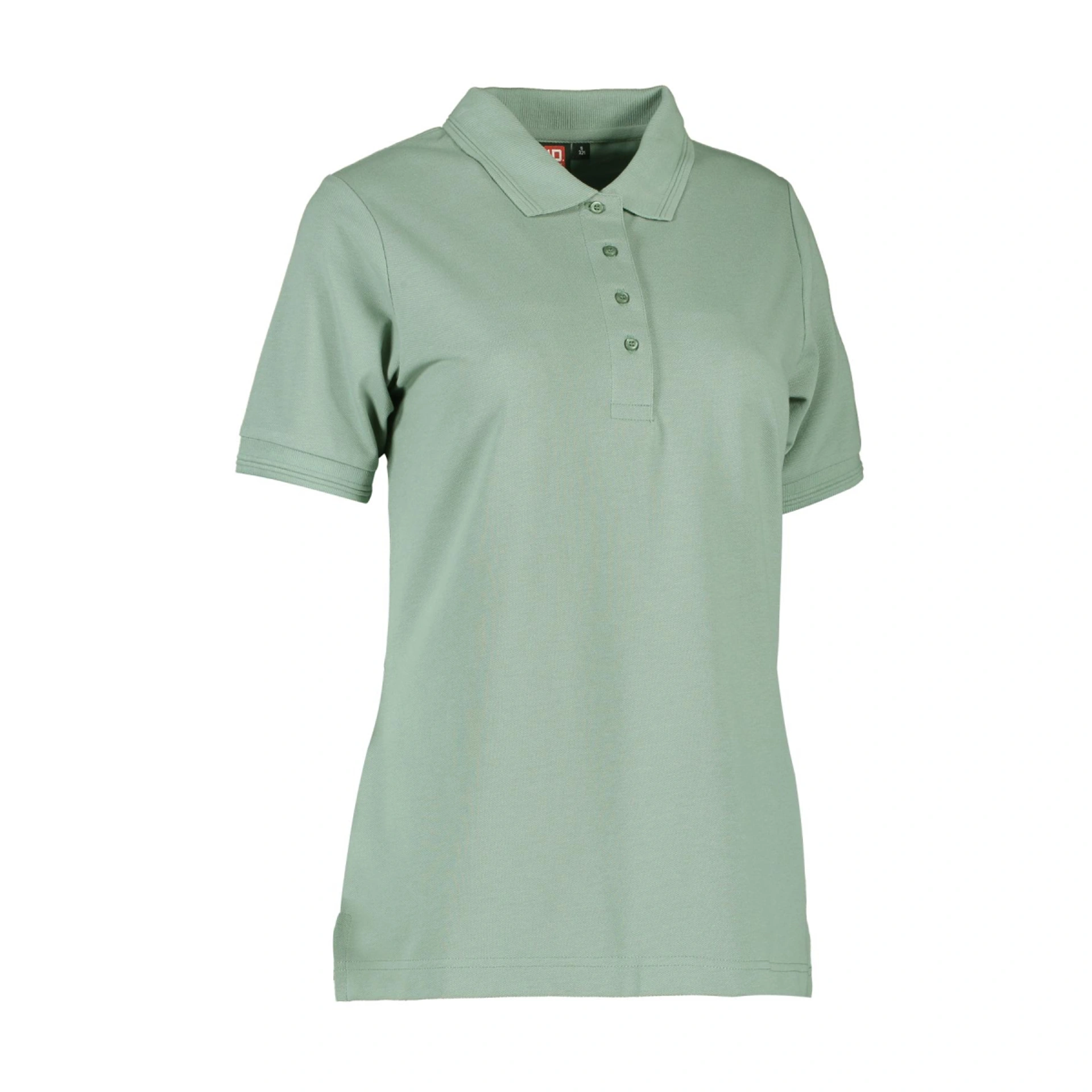 Футболка поло жіноча PRO Wear - Пильний зелений / 3XL