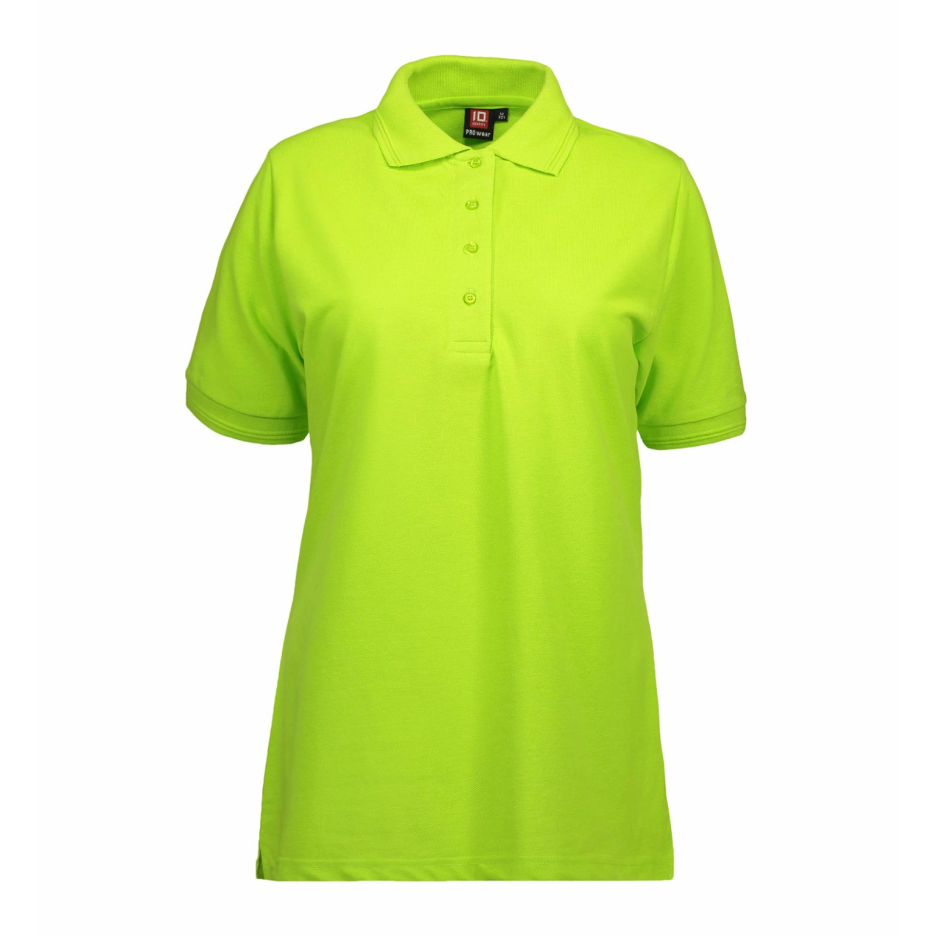 Футболка поло жіноча PRO Wear - Лайм / 3XL