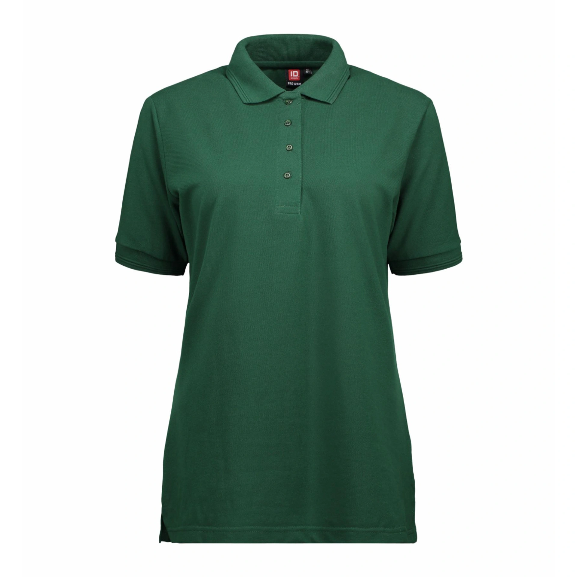 Футболка поло жіноча PRO Wear - Темно-зелений / 3XL