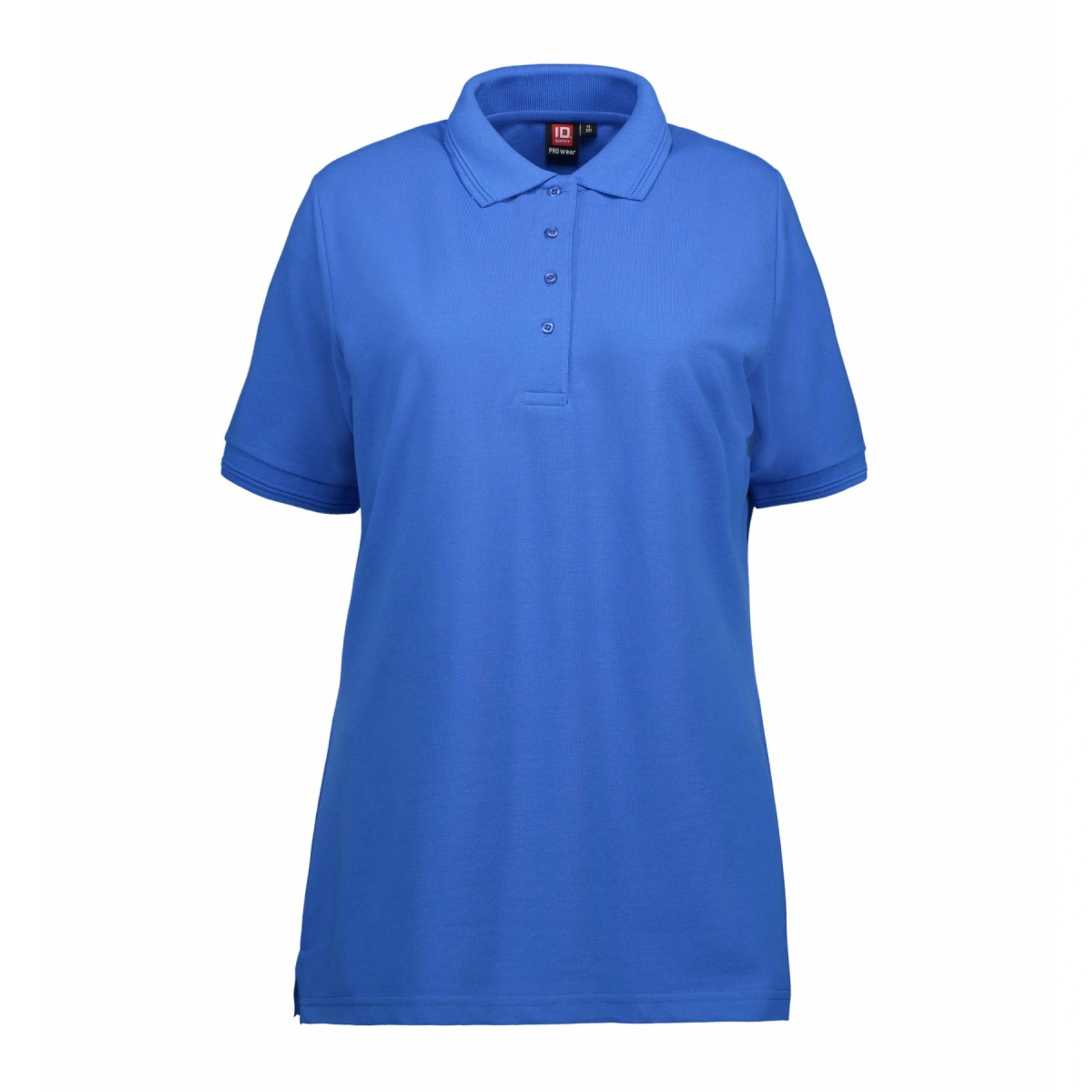 Футболка поло жіноча PRO Wear - Лазурний / 3XL