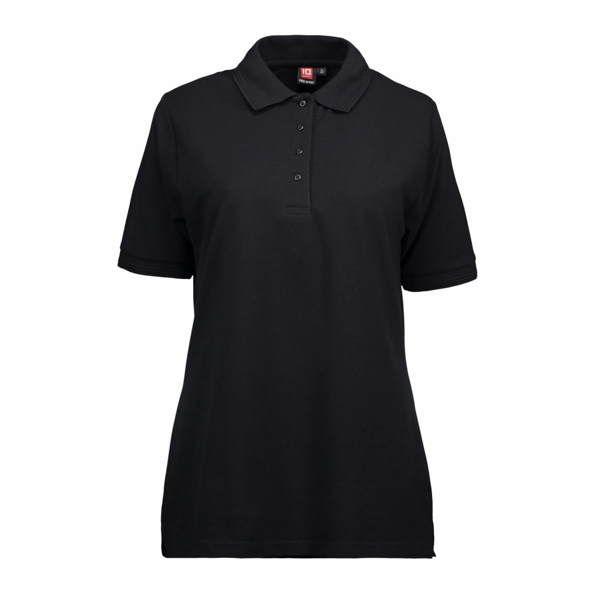 Футболка поло жіноча PRO Wear - Чорний / 3XL
