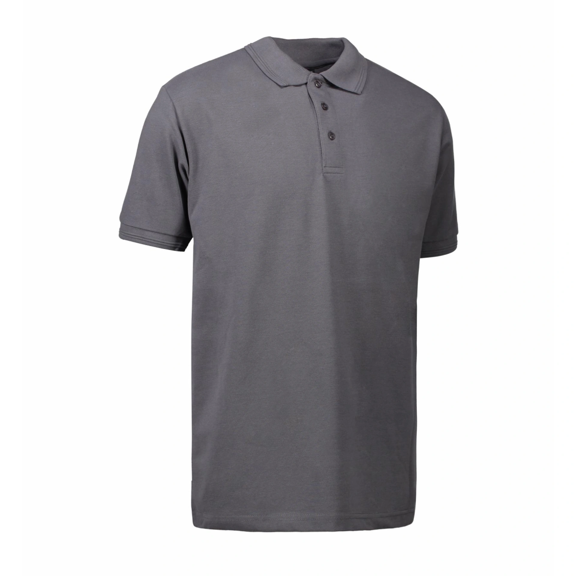 Футболка поло чоловіча PRO Wear - Сріблясто-сірий / 3XL
