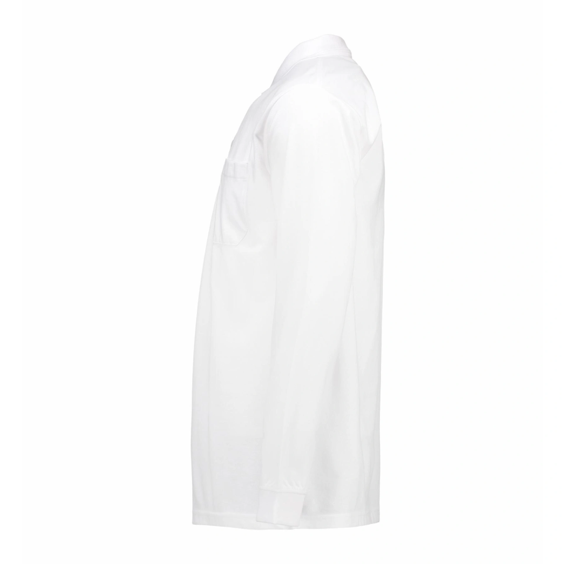 Лонгслів поло чоловічий PRO Wear - Білий / 3XL