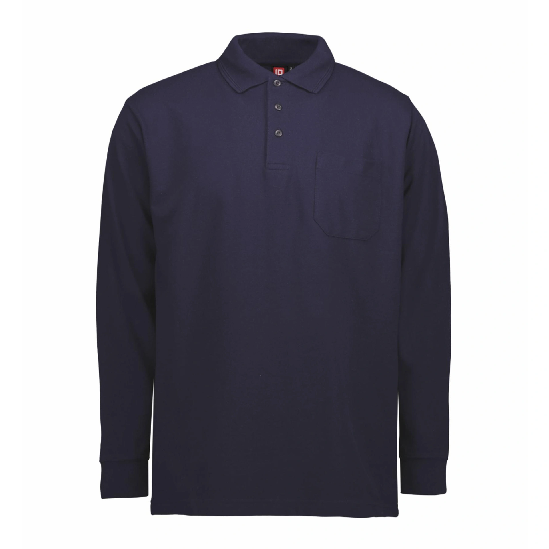 Лонгслів поло чоловічий PRO Wear - Темно-синій / 3XL