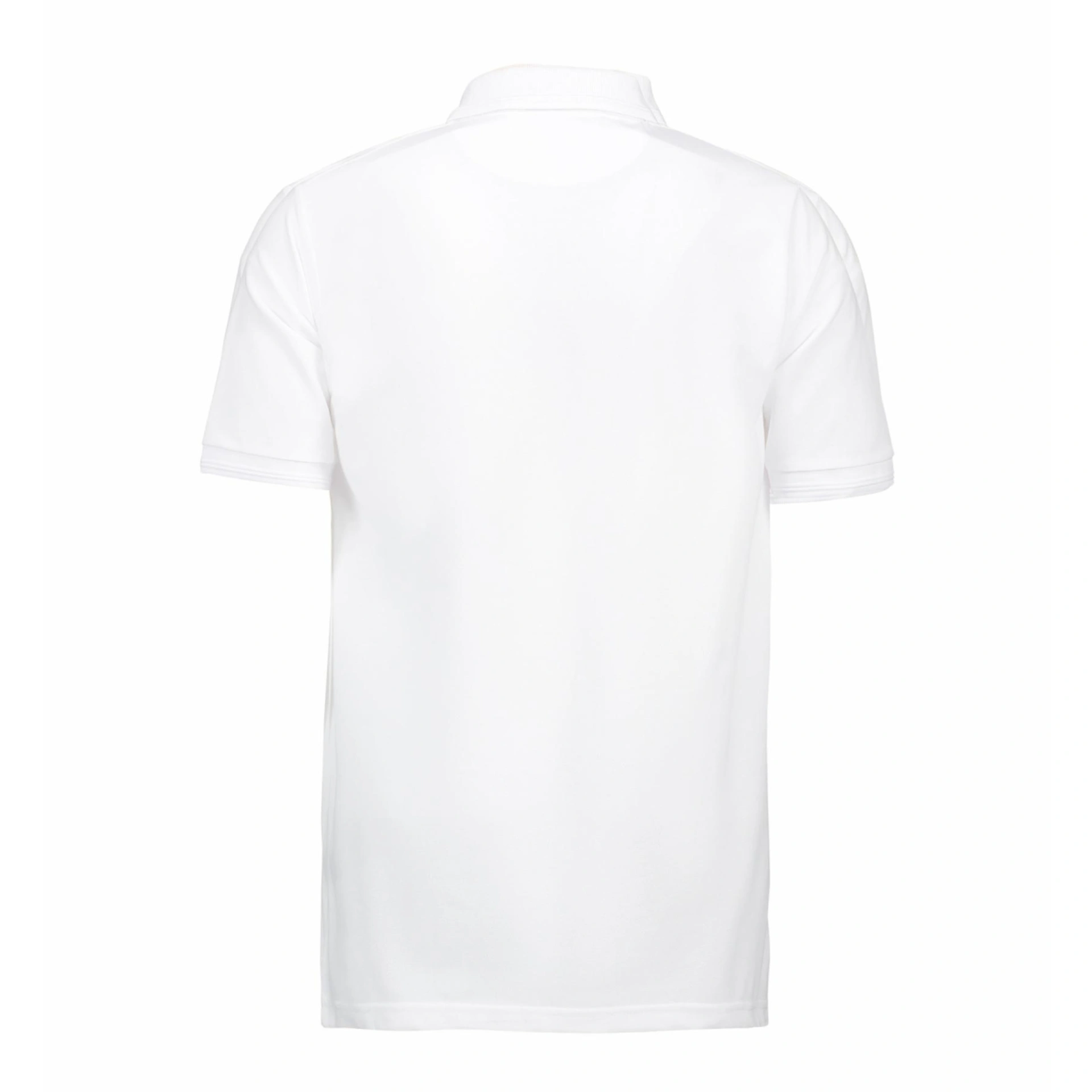Футболка поло чоловіча PRO Wear на кнопках - Білий / 3XL