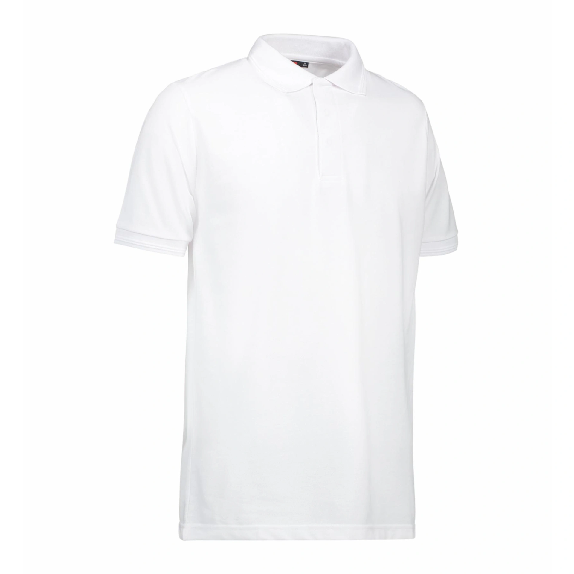 Футболка поло чоловіча PRO Wear на кнопках - Білий / 3XL