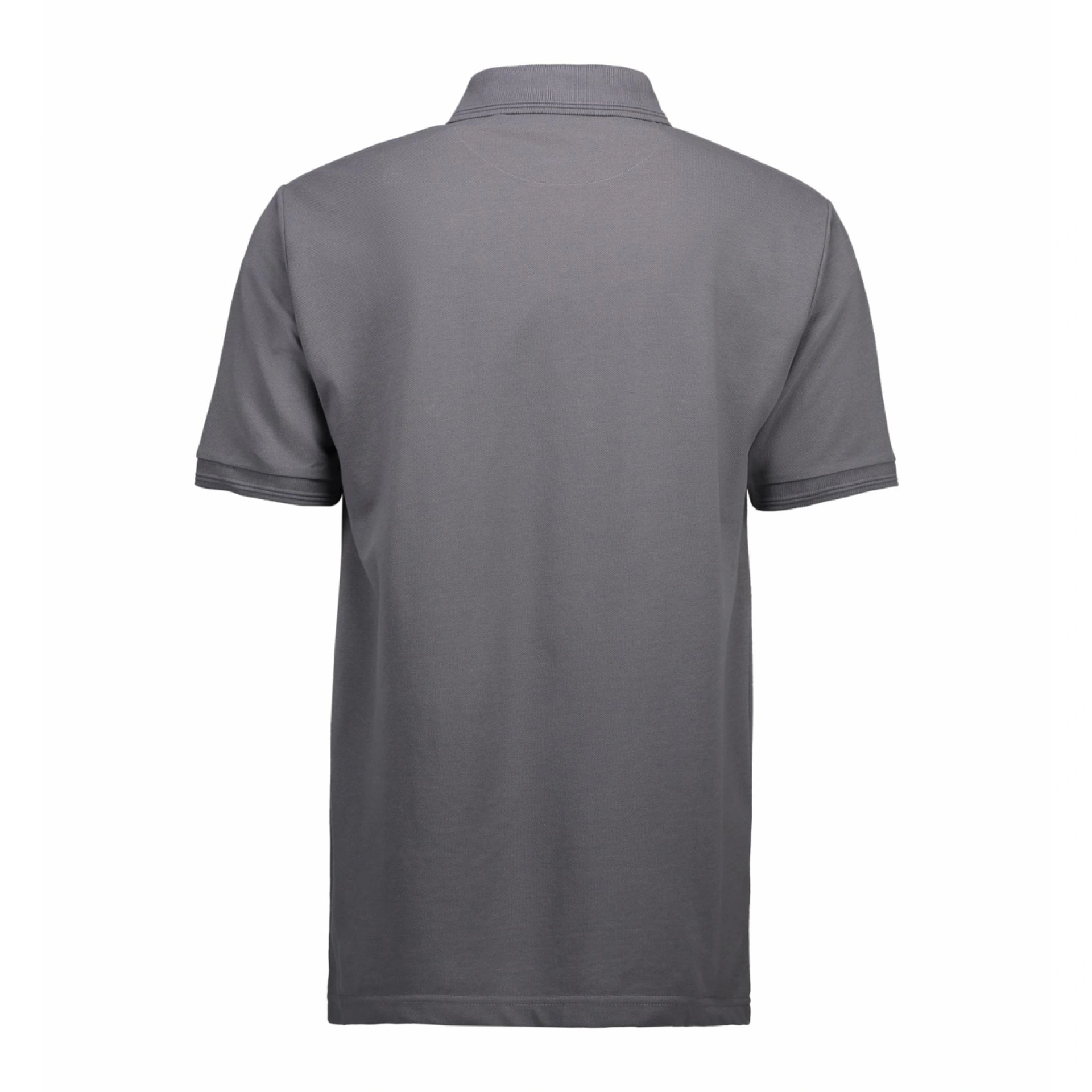 Футболка поло чоловіча PRO Wear на кнопках - Сріблясто-сірий / 3XL