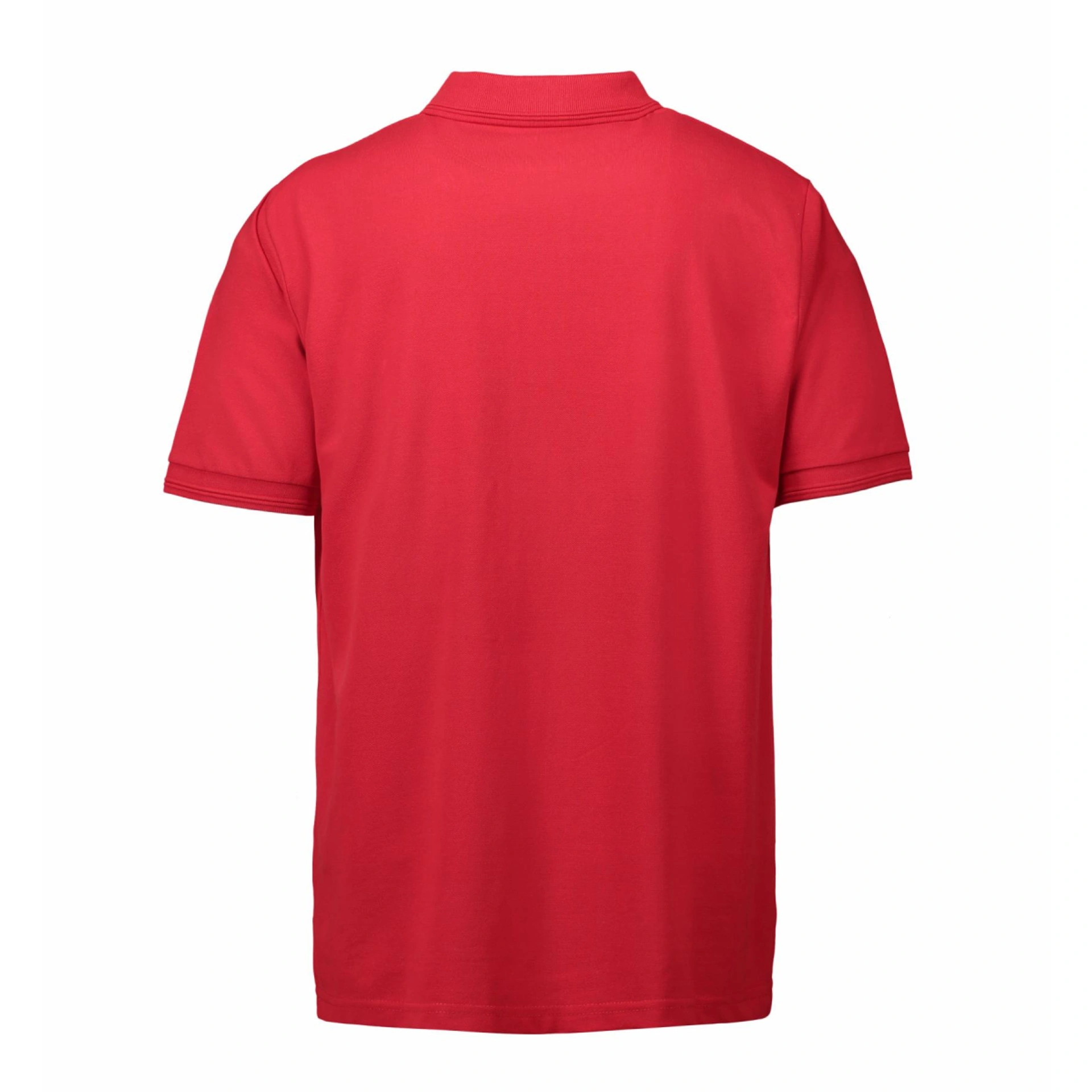 Футболка поло чоловіча PRO Wear на кнопках - Червоний / 3XL